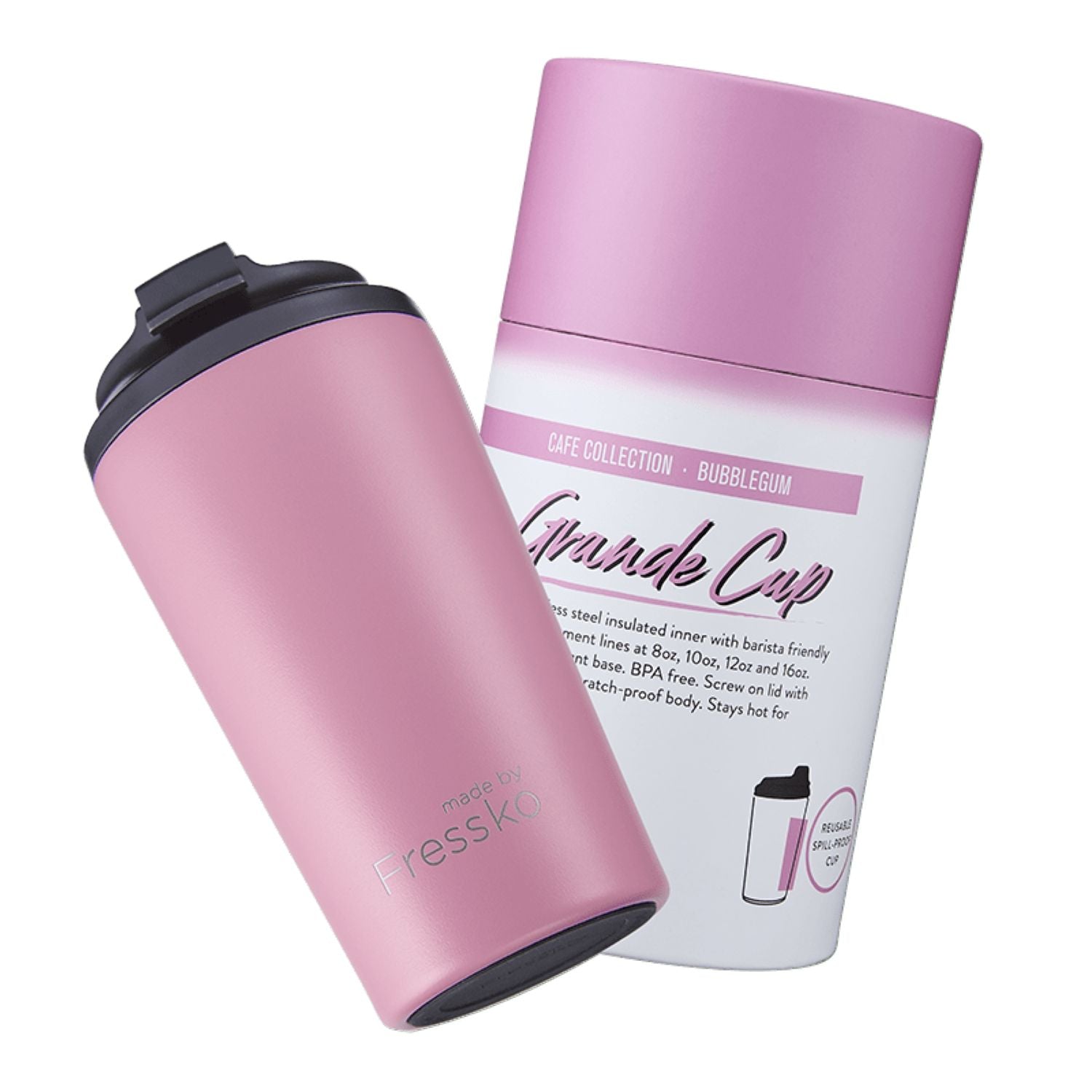 Made By Fressko Grande 16oz Insulated Stainless Steel Cup