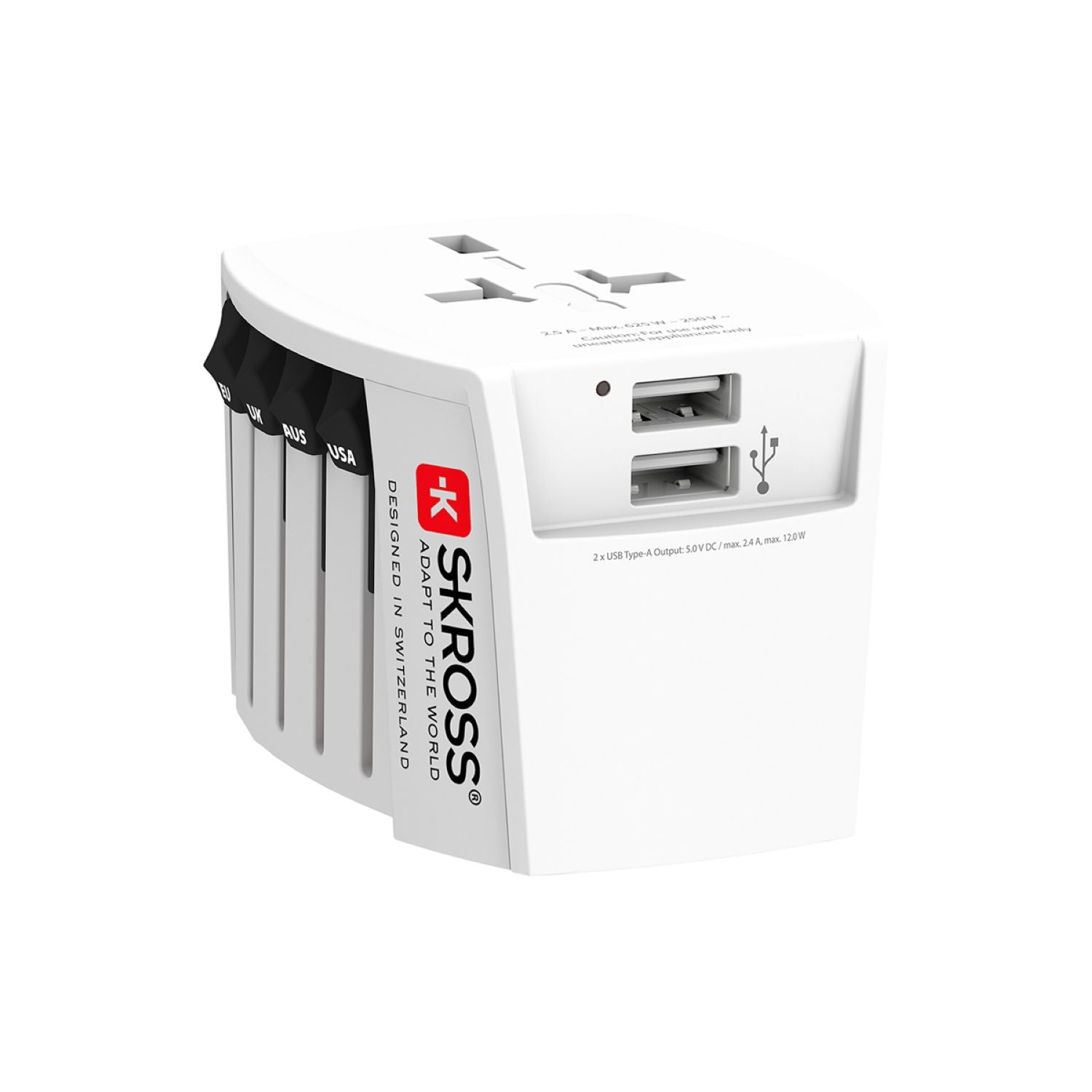 Skross Muv Usb 2.4A (2XA) Asia Version