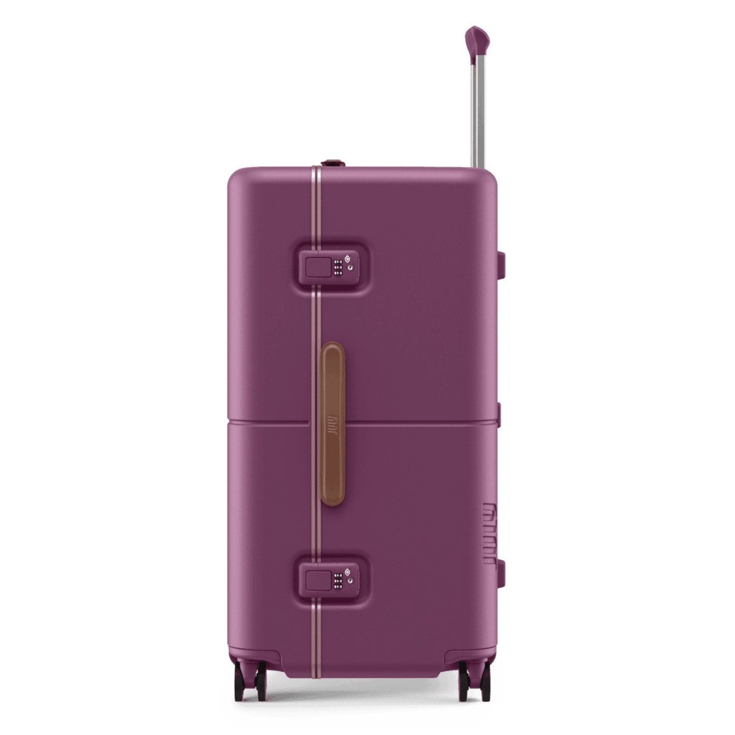 July Checked Trunk Polycarbonate Frame 28" Luggage (SA)