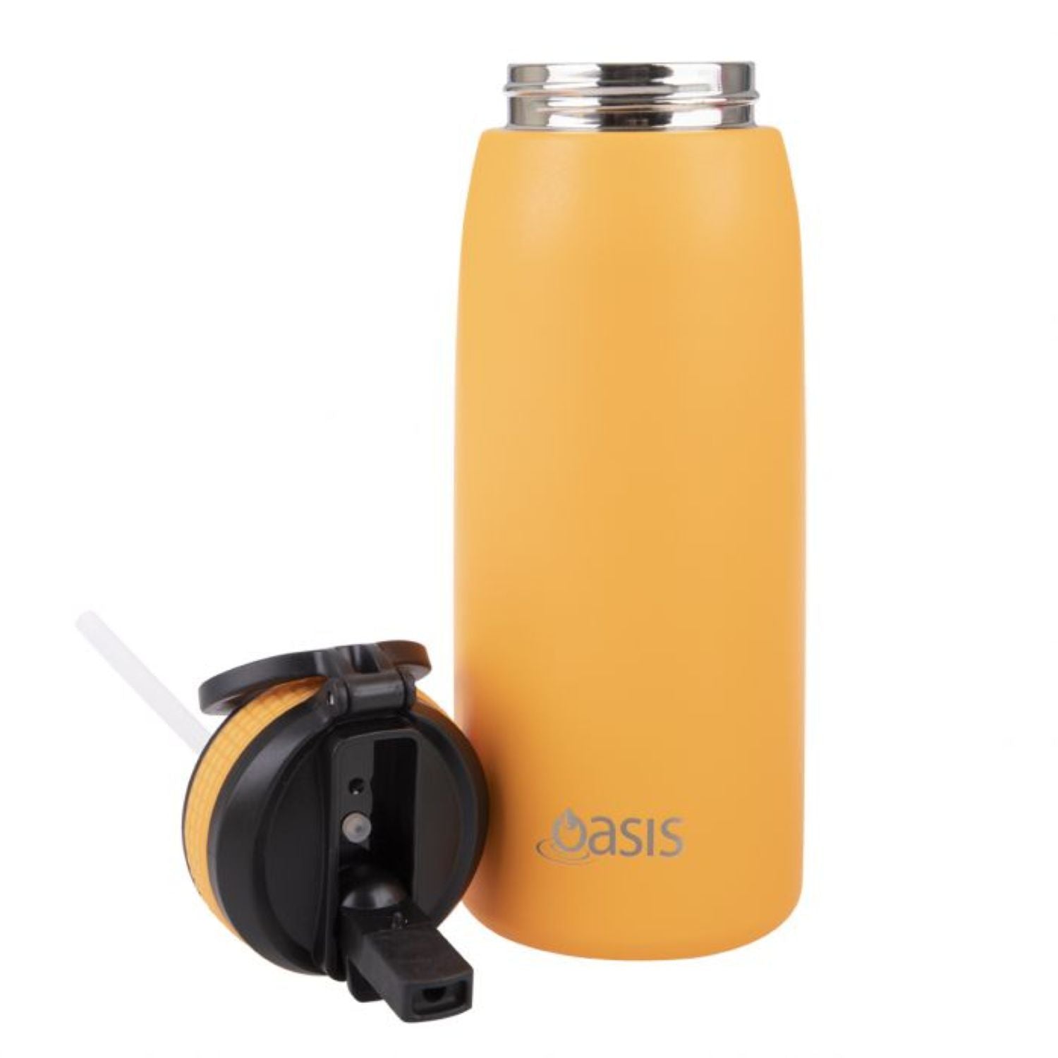 Oasis Stainless Steel Insulated Sports Water Bottle with Straw 780ML (SA)