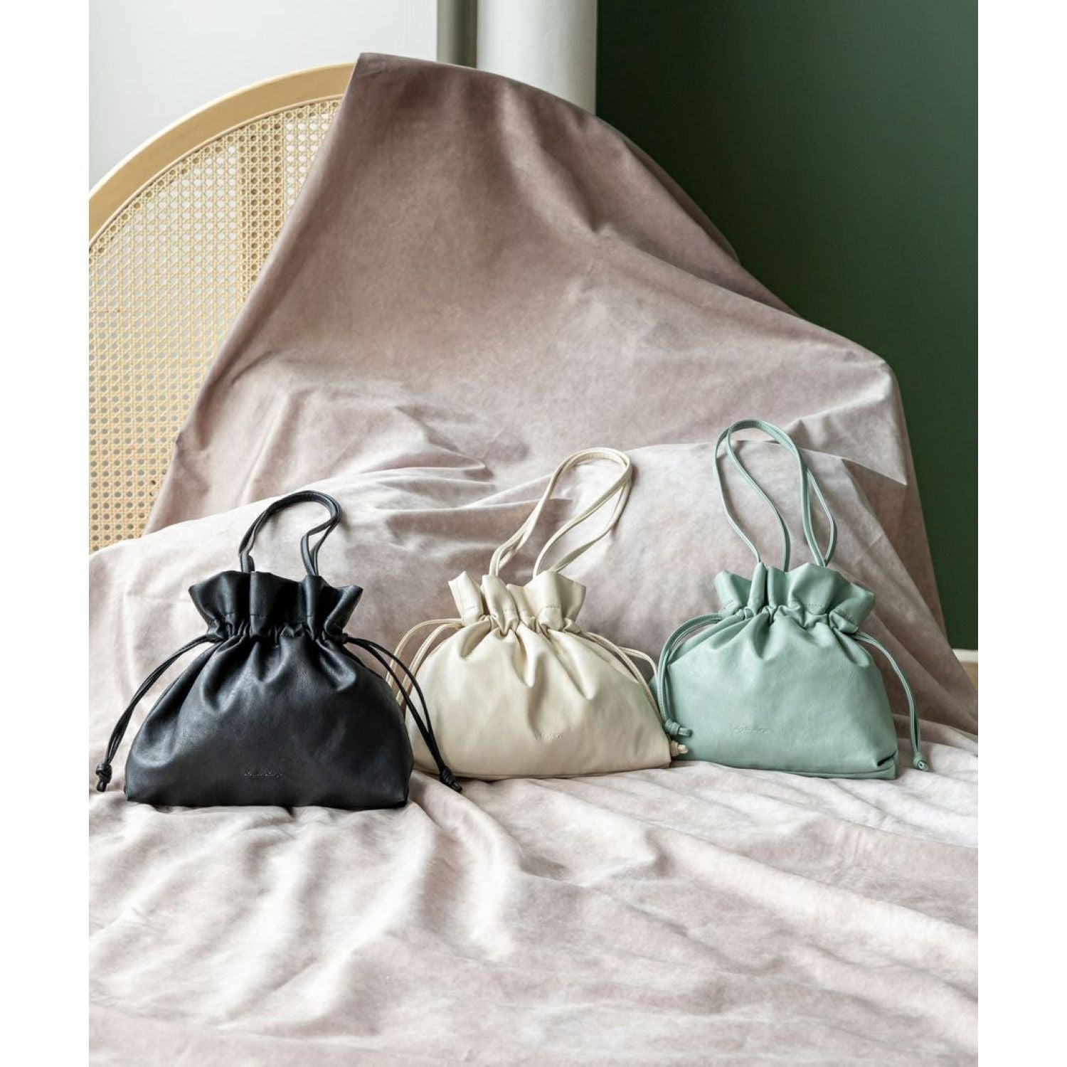 Legato Largo Washable Drawstring Mini Tote Bag