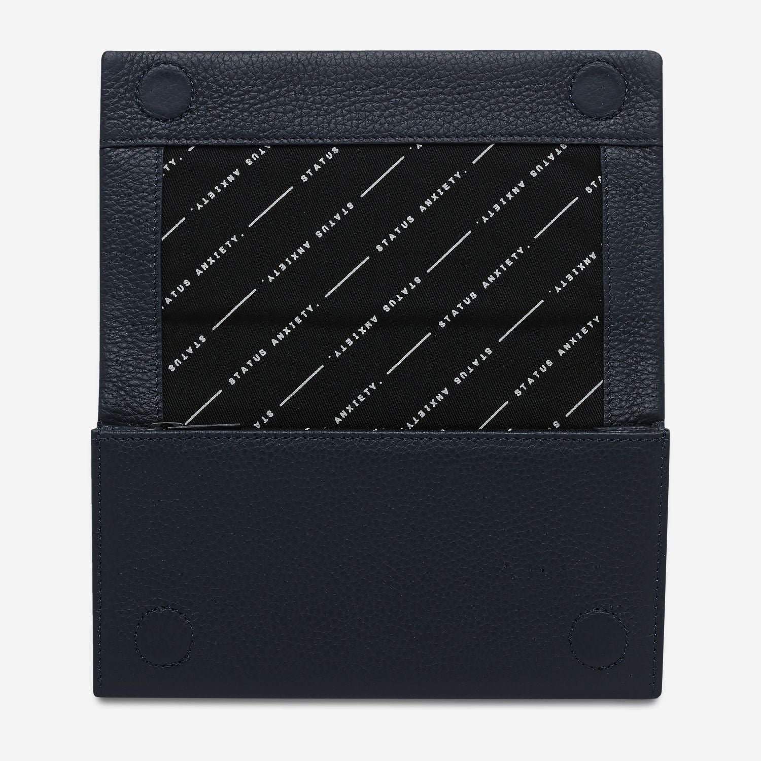 Status Anxiety Nevermind Leather Wallet