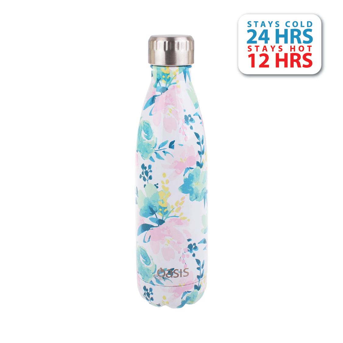 Oasis Stainless Steel Insulated Water Bottle 500ML (Printed) | Gifts & Lifestyle, Insulated Water Bottles, Travel Accessories, Water Bottles | Oasis Bottles-6