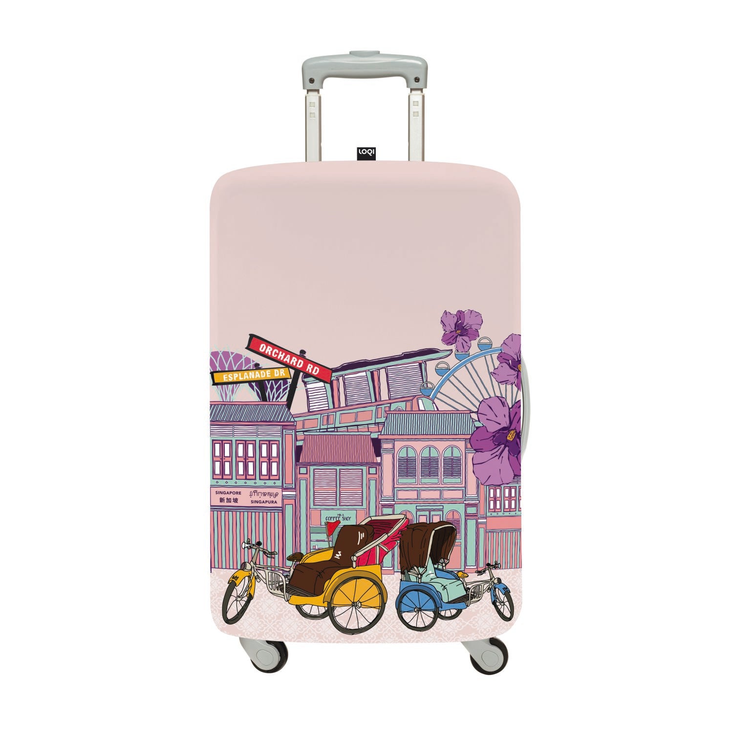 LOQI Urban Small Luggage Cover