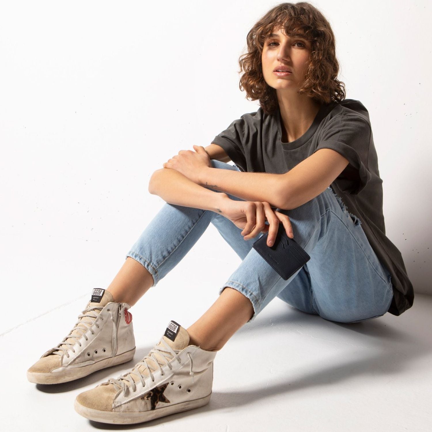 Status Anxiety Together For Now Leather Card Case (SA)