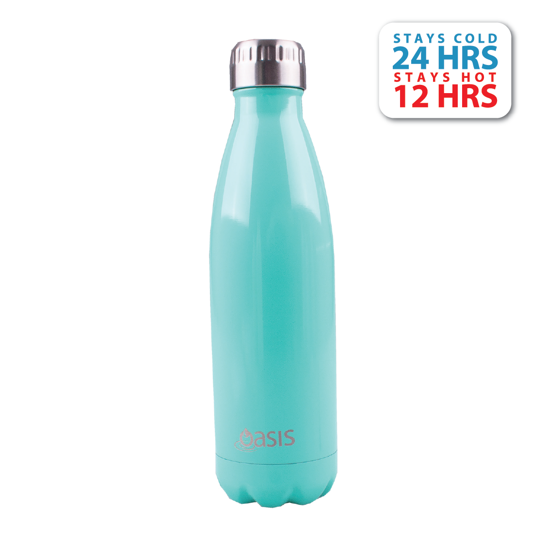 Oasis Stainless Steel Insulated Water Bottle 500ML (Plain) | Gifts & Lifestyle, Insulated Water Bottles, Travel Accessories, Water Bottles | Oasis Bottles-6