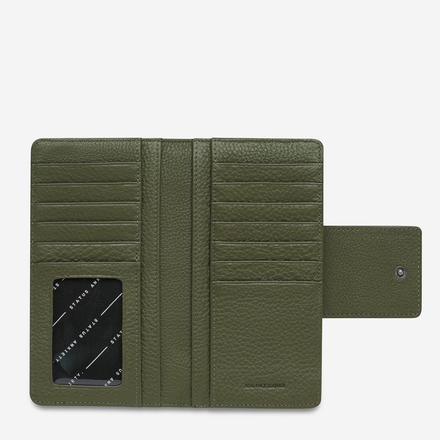 Status Anxiety Ruins Leather Wallet