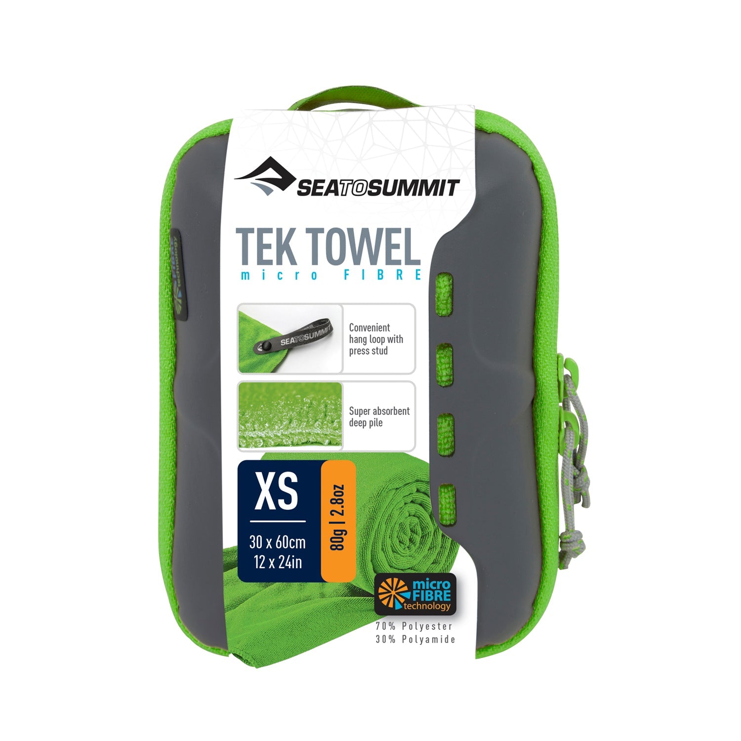 Sea To Summit Tek Towel (X-Small) 30Cm X 60Cm (SA)