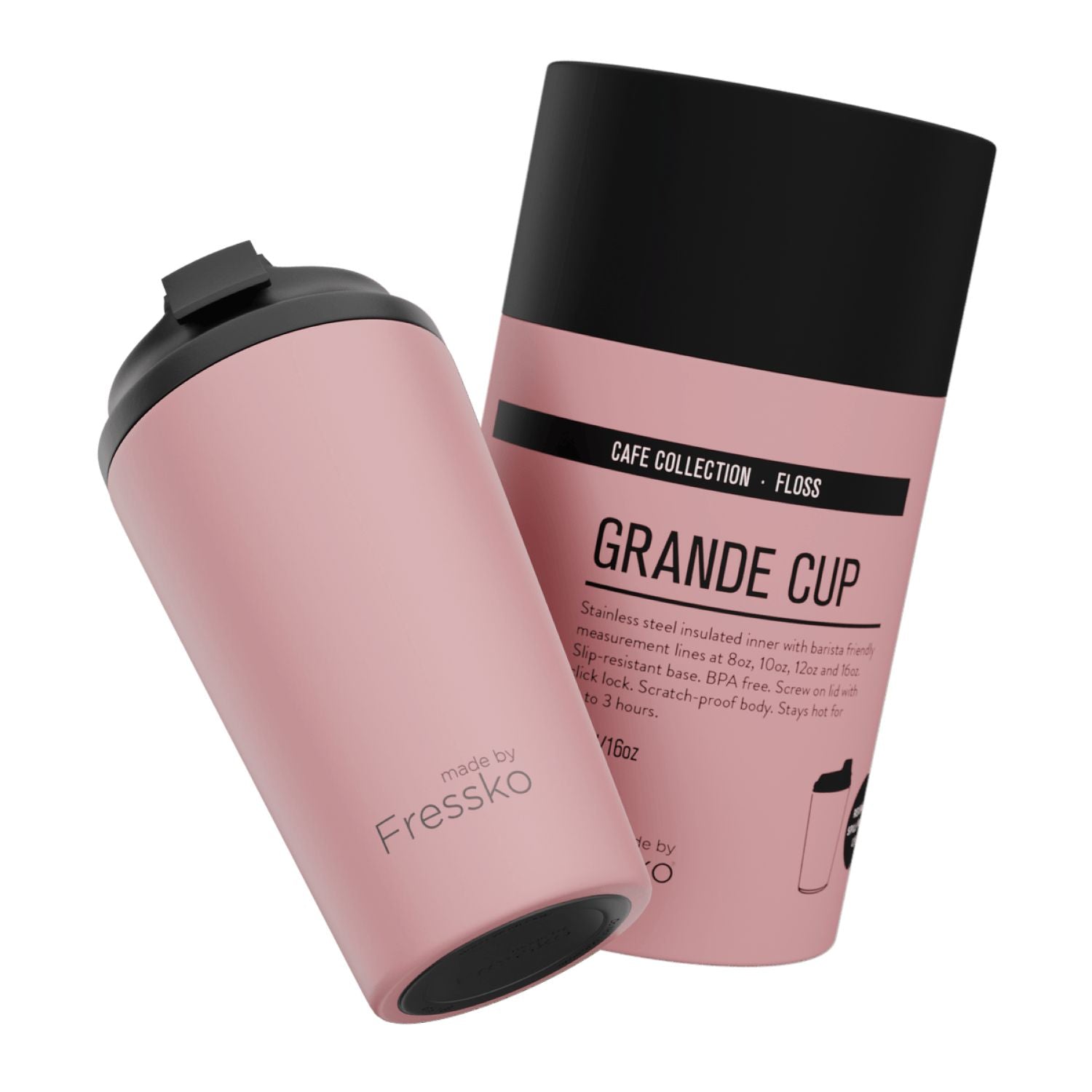 Made By Fressko Grande 16oz Insulated Stainless Steel Cup