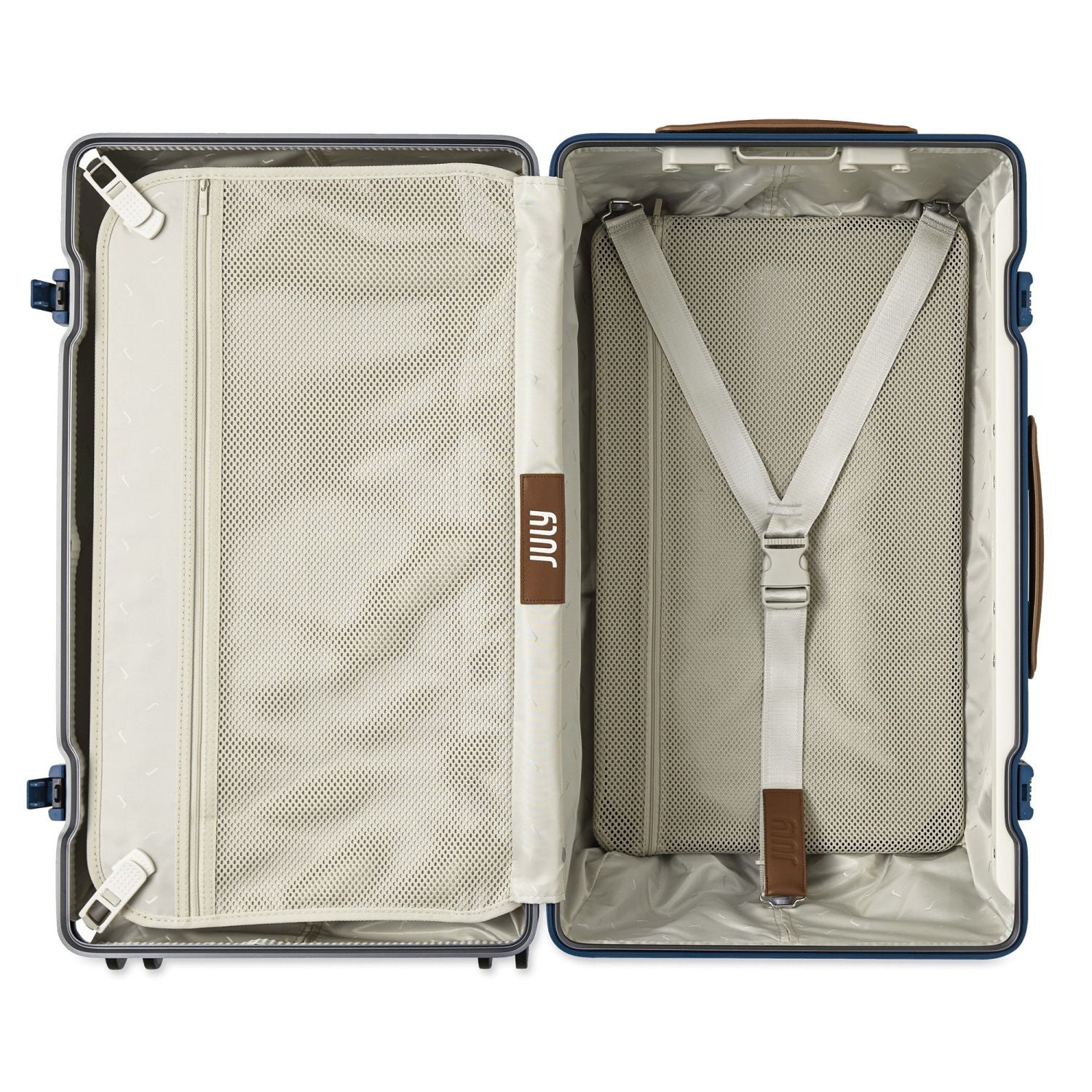 July Checked Trunk Polycarbonate Frame 28" Luggage (SA)