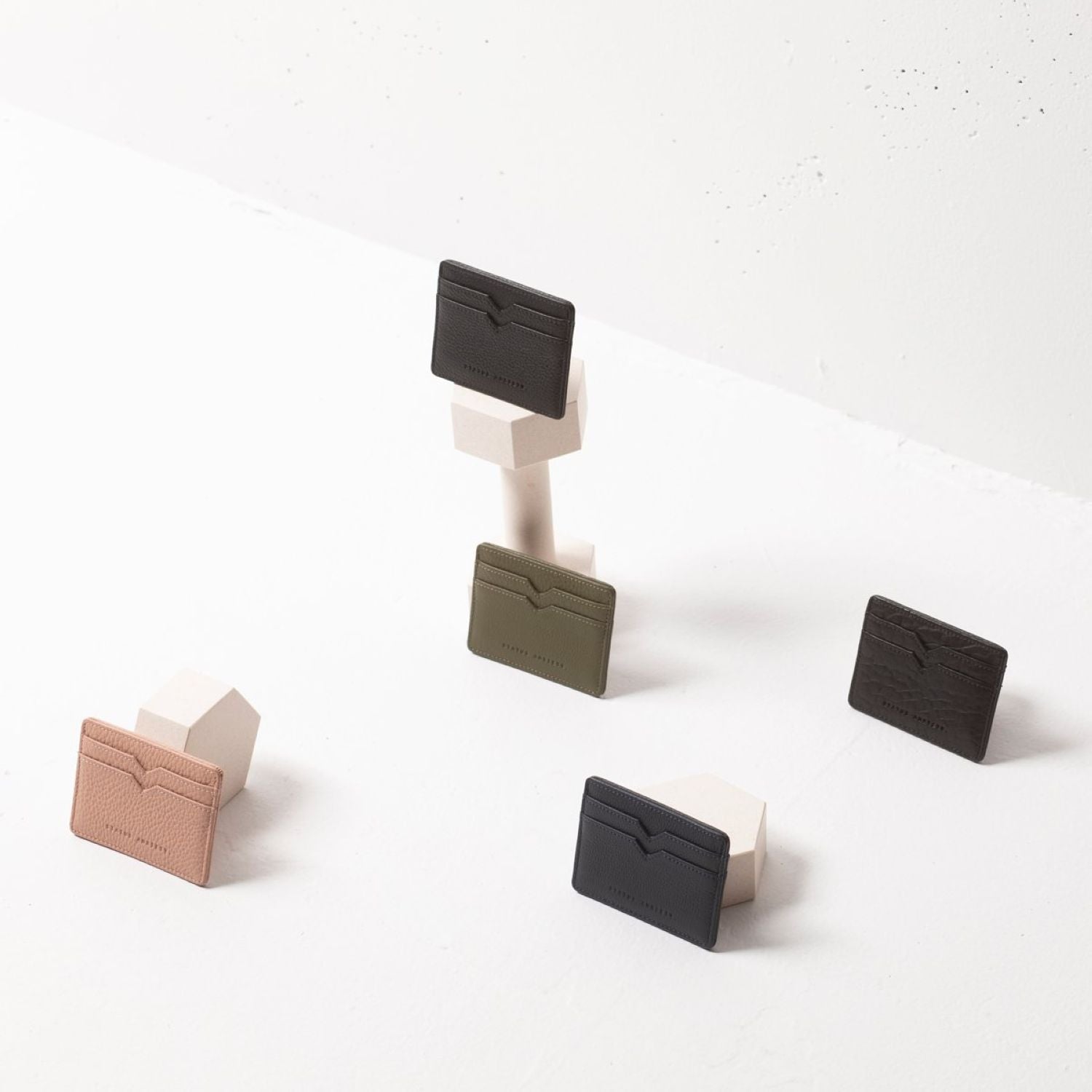 Status Anxiety Together For Now Leather Card Case (SA)