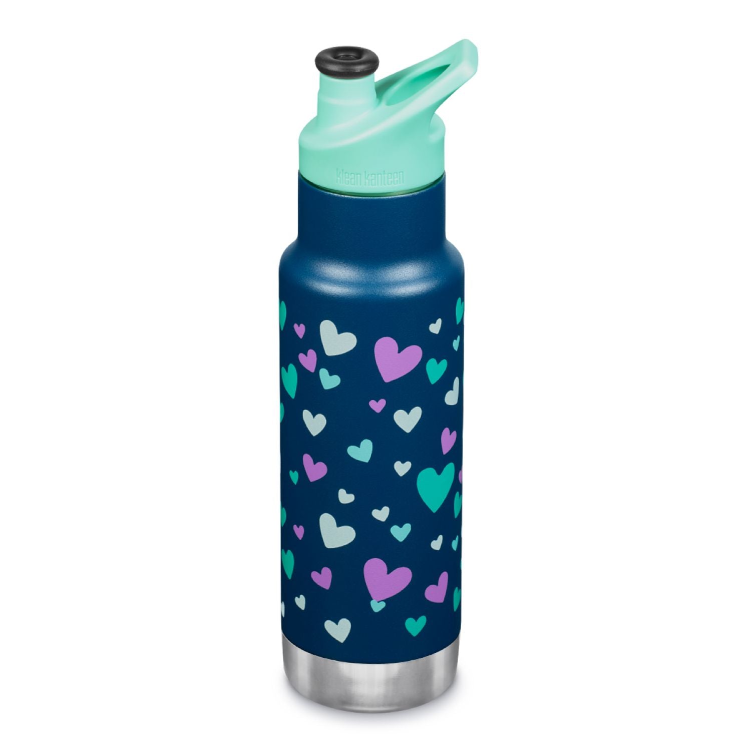 Klean Kanteen Insulated Kid Classic 12oz Water Bottle (with Kid Sport Cap)