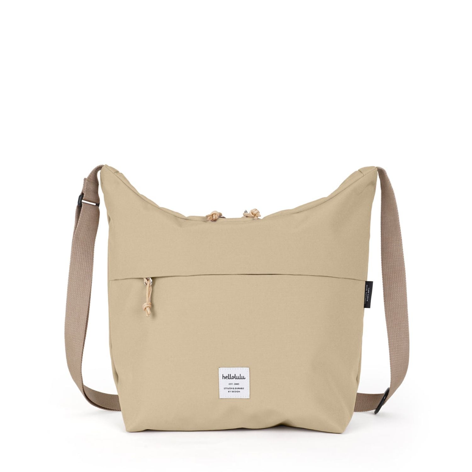 Hellolulu Lucas Wide Zip Shoulder Bag