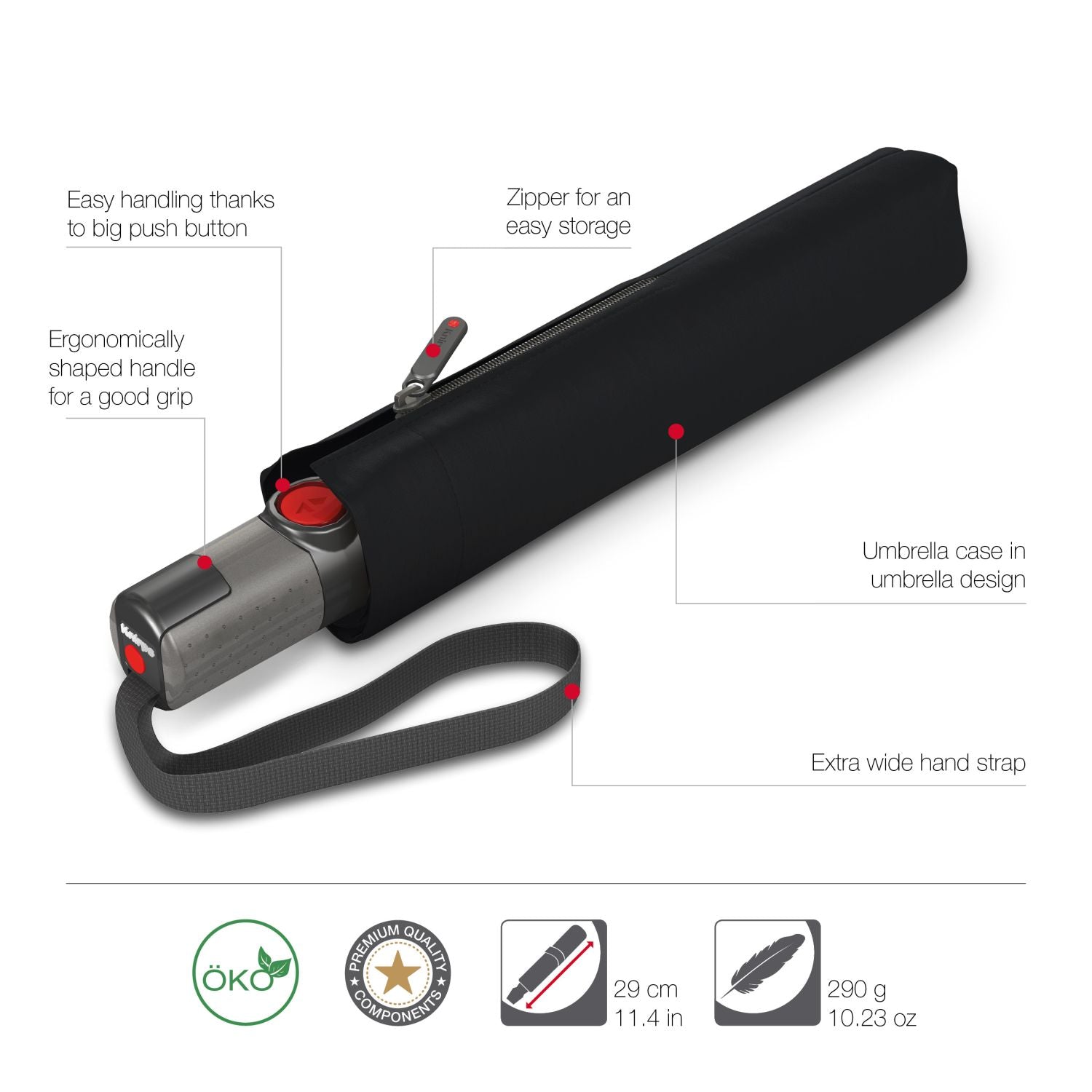 Knirps TS.200 Slim Medium Duomatic