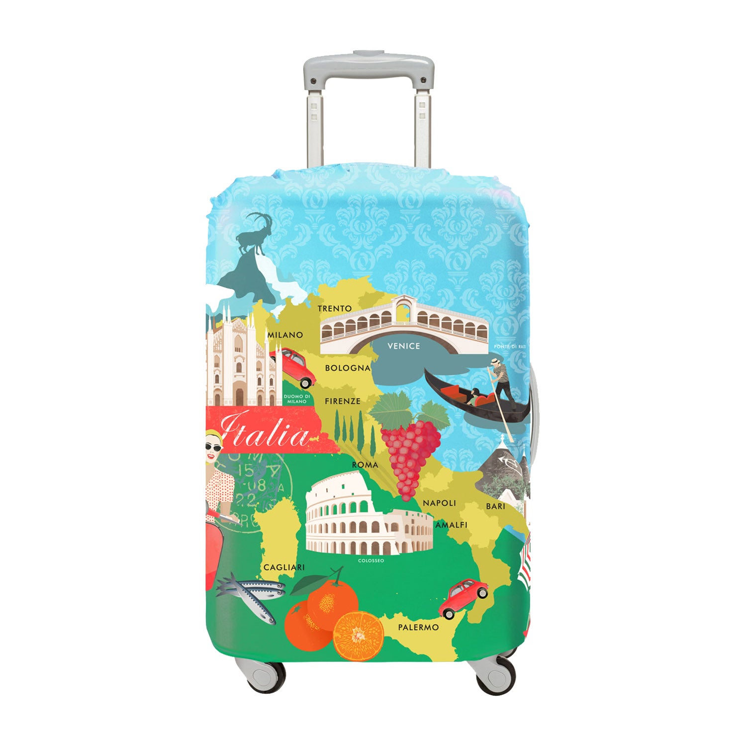 LOQI Urban Medium Luggage Cover