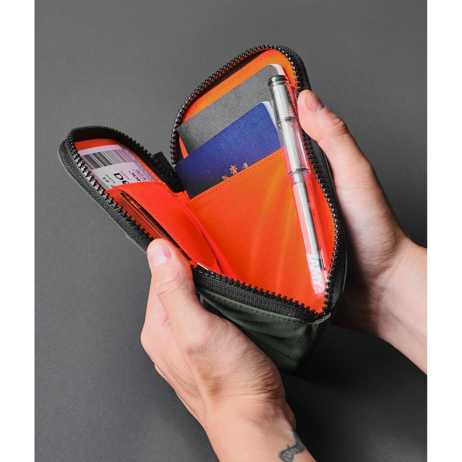 ALPAKA Zip Travel Wallet | Alpaka Accessories, Gifts & Lifestyle, Long Wallets, Men's Wallets, Passport Holders, RFID Passport Holders, RFID Wallets, Travel Accessories, Travel Necessities, Travel Security, Wallets, Women's Wallets, Zip Wallets | Alpaka-30