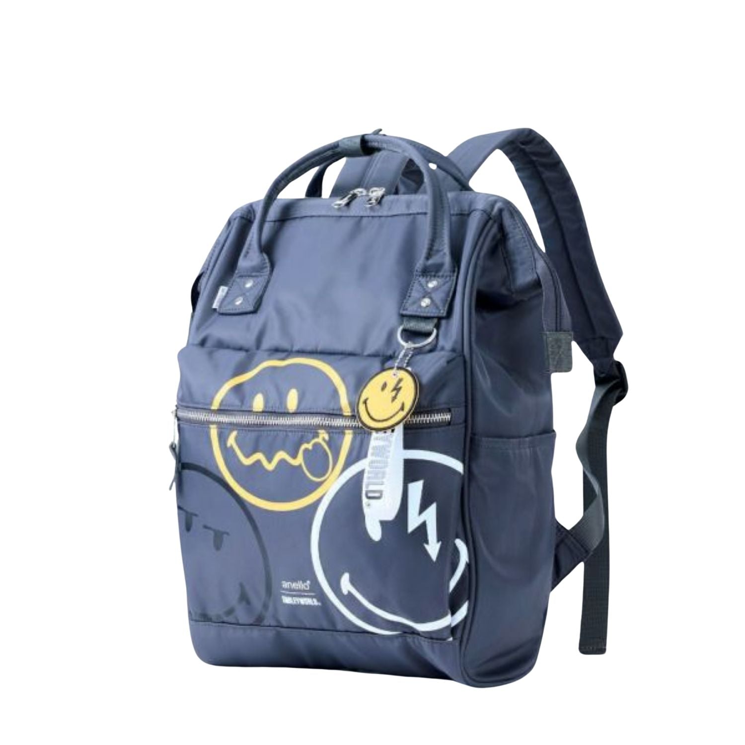 Anello SmileyWorld Charm Kuchigane Backpack Slim R