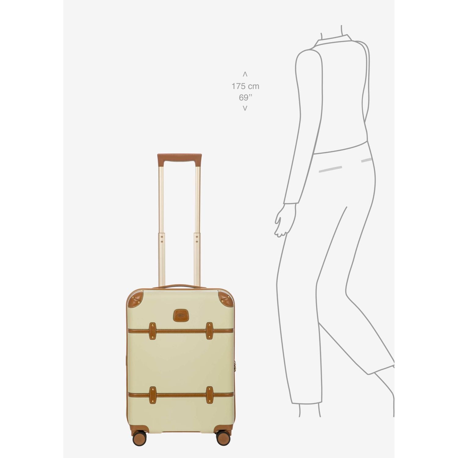 BRIC'S Bellagio 3 21" Carry-On Luggage Spinner