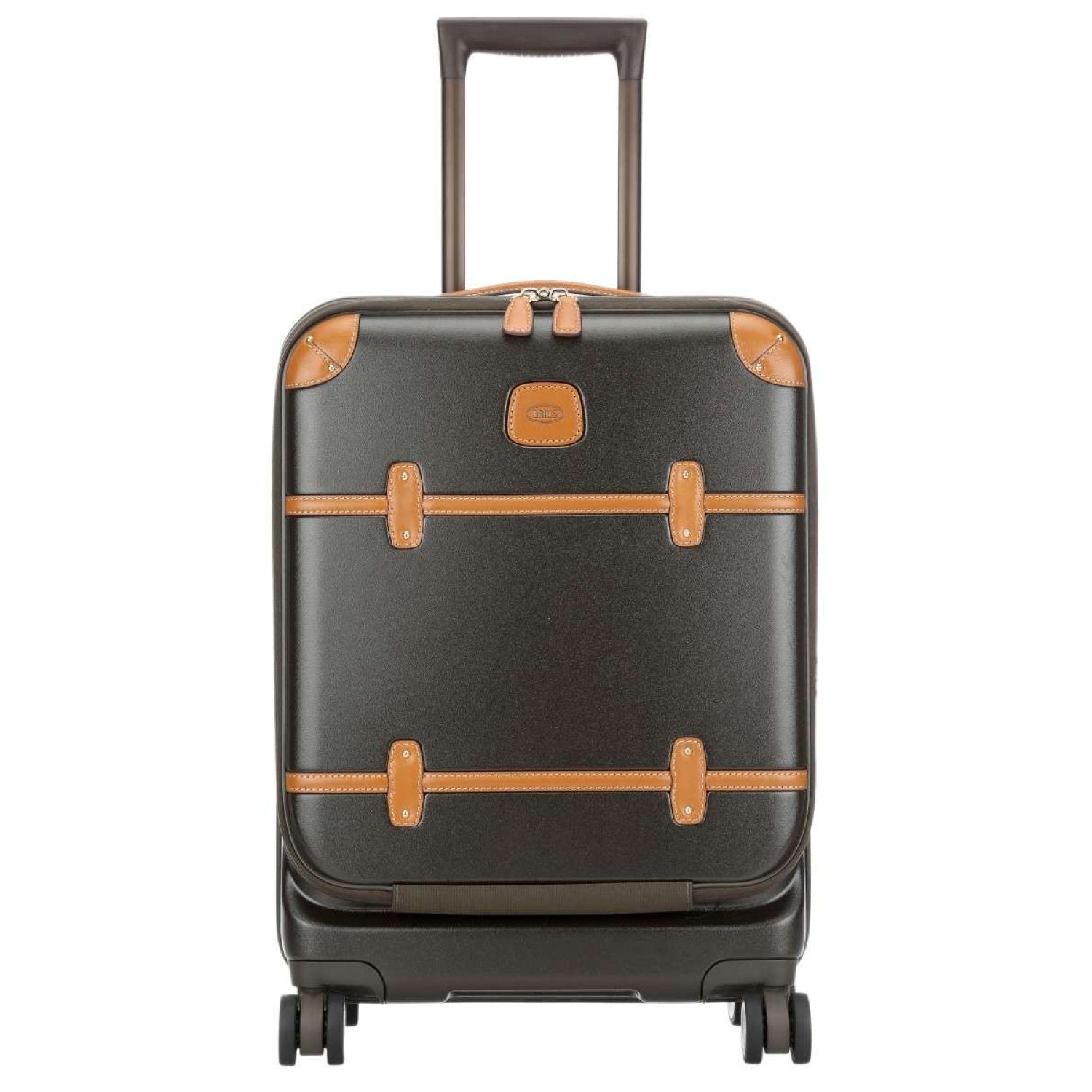 BRIC'S Bellagio V2 21" Carry On Luggage With Front Access Opening Spinner + Pocket with USB