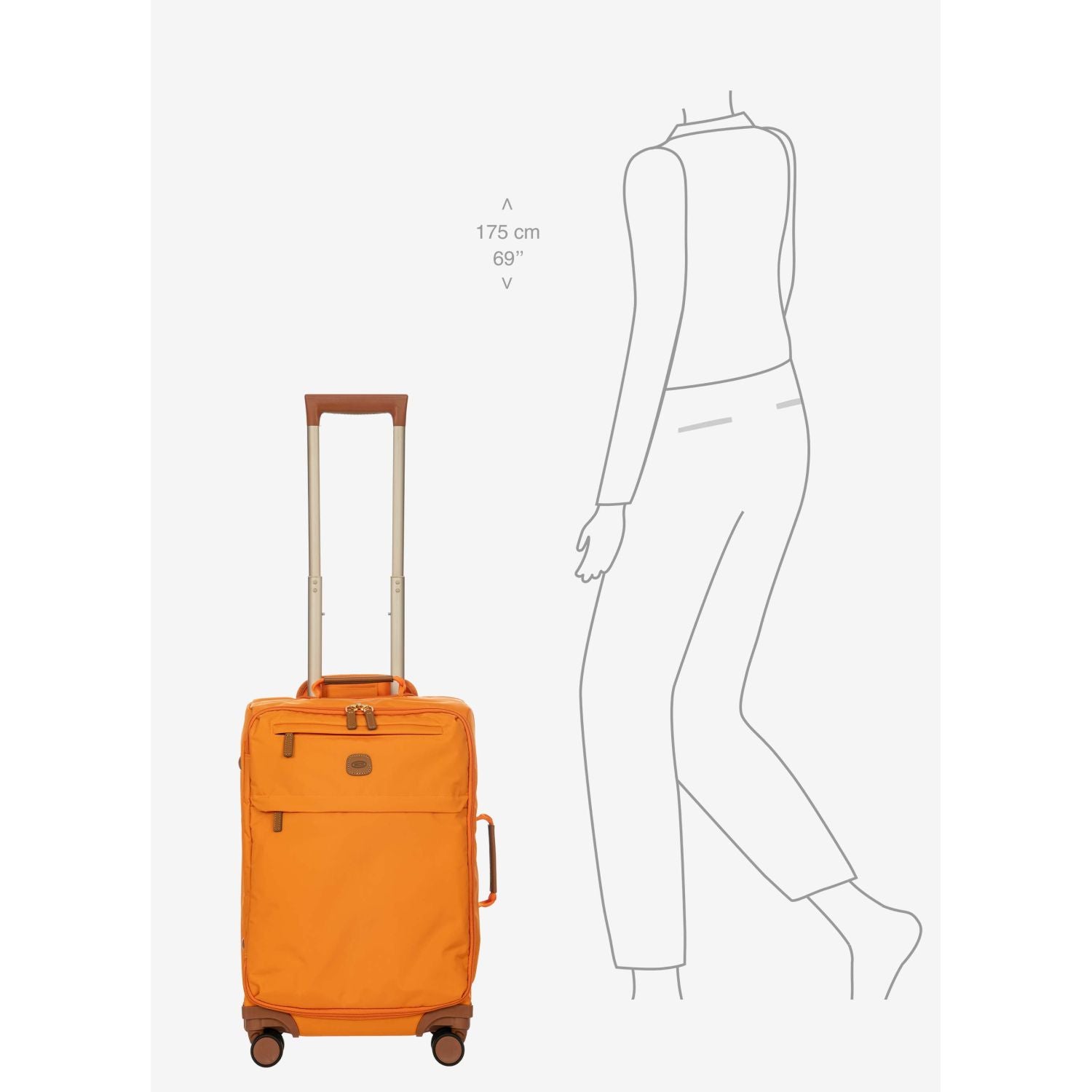 BRIC'S X-Travel 22" Carry On Luggage Spinner