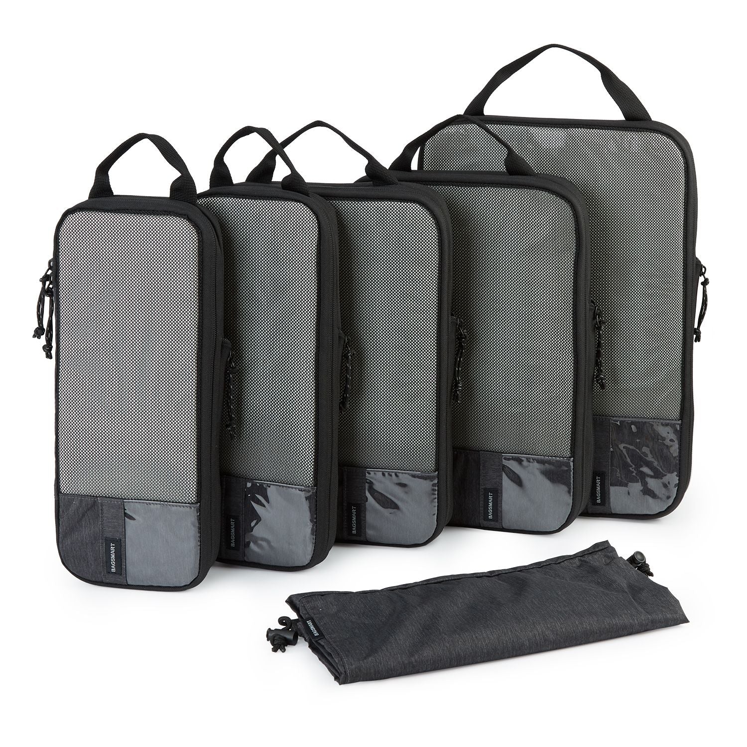 Bagsmart 6-In-1 Compression Packing Cubes