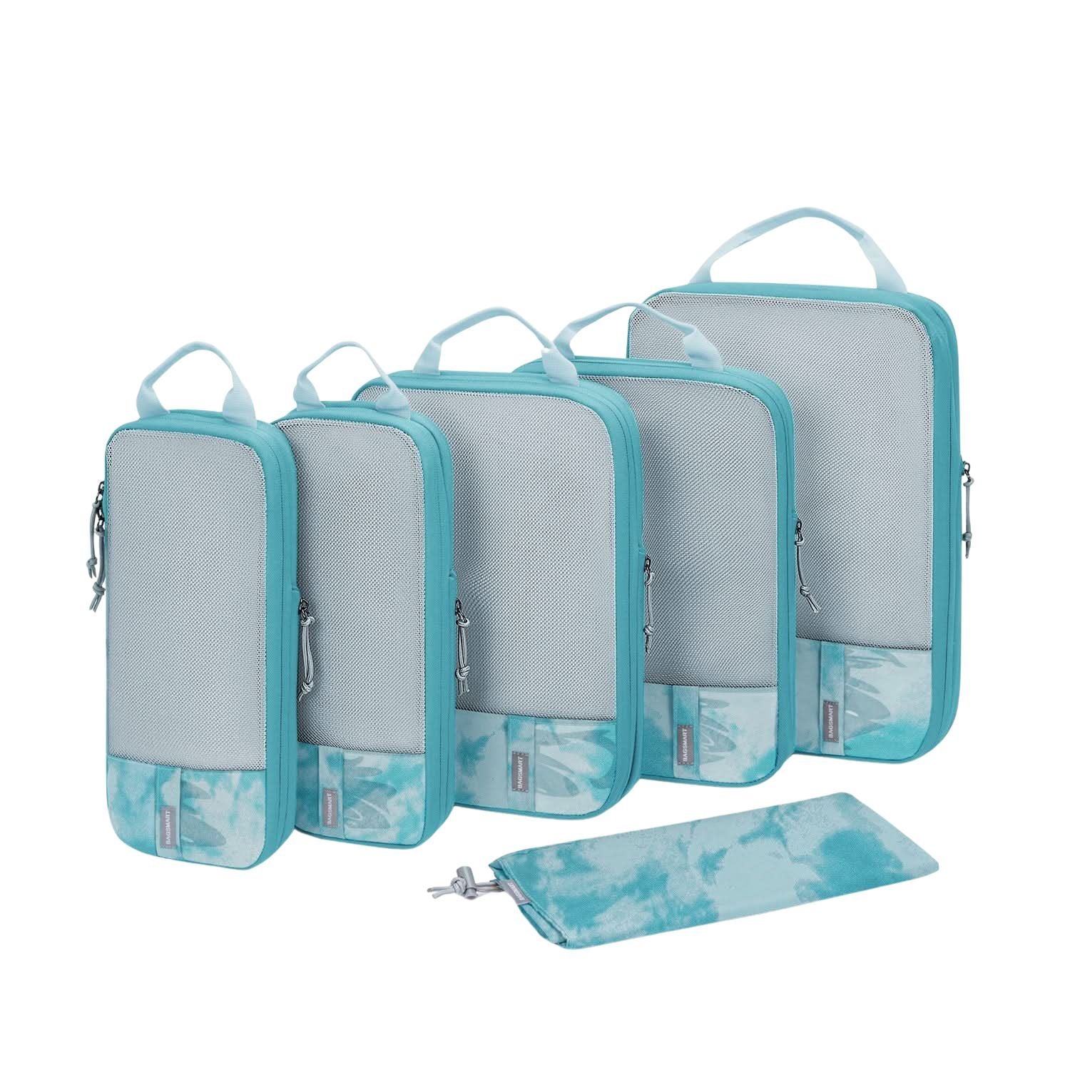 Bagsmart 6-In-1 Compression Packing Cubes