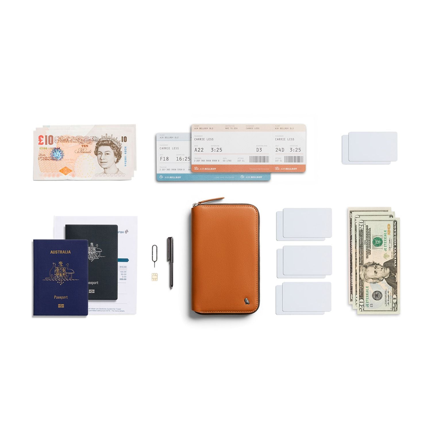 Bellroy Travel Folio | Bellroy Accessories, Bellroy Wallets, Gifts & Lifestyle, Men's Wallets, Passport Holders, RFID Passport Holders, RFID Wallets, Travel Accessories, Wallets, Zip Wallets | Bellroy-19