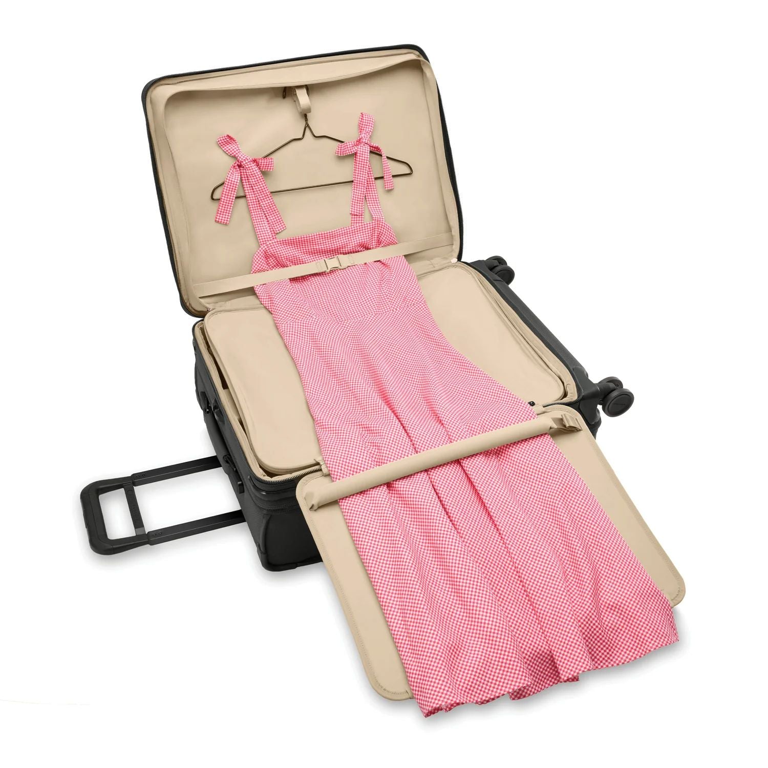 Briggs & Riley Baseline Compact Checked Expandable Spinner
