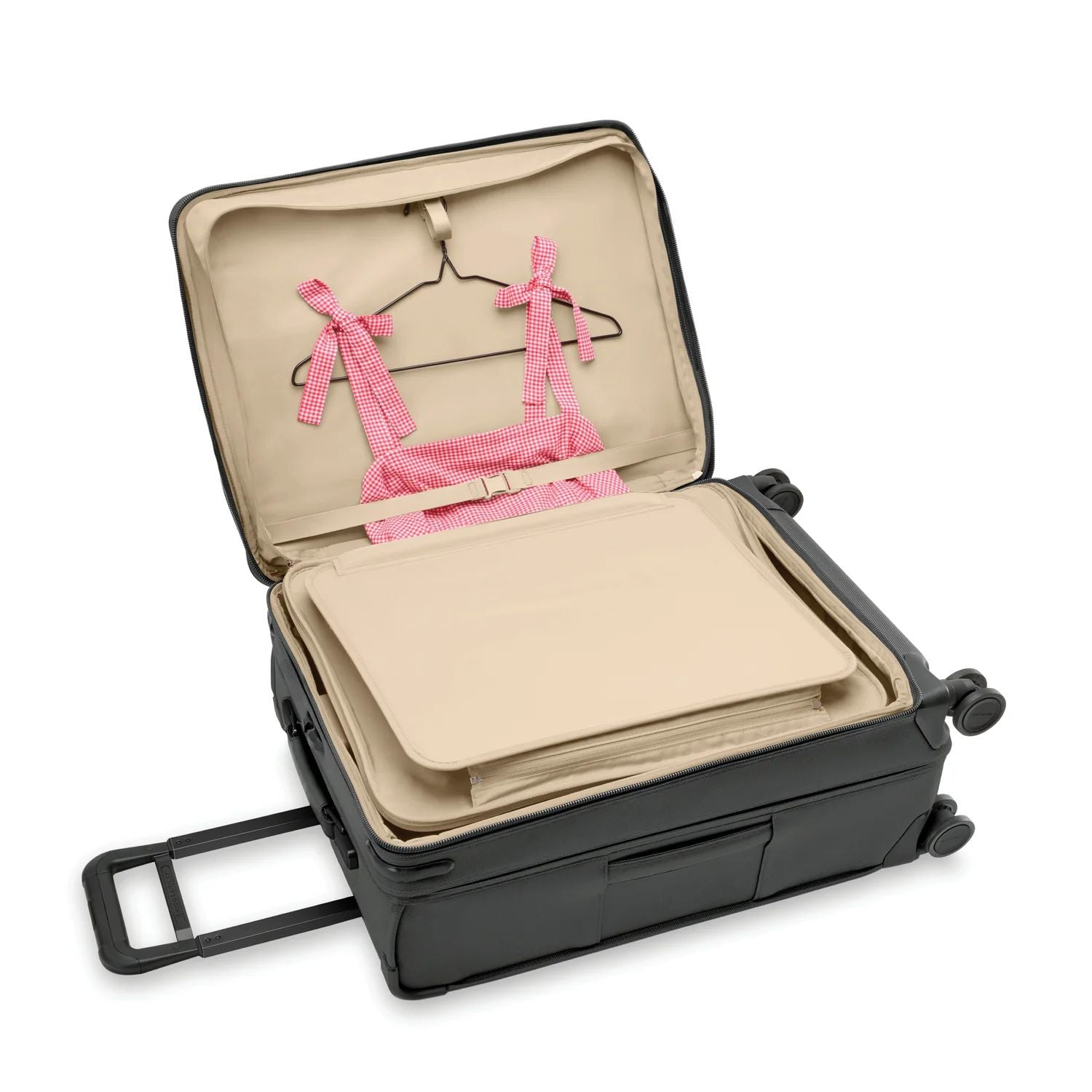 Briggs & Riley Baseline Compact Checked Expandable Spinner