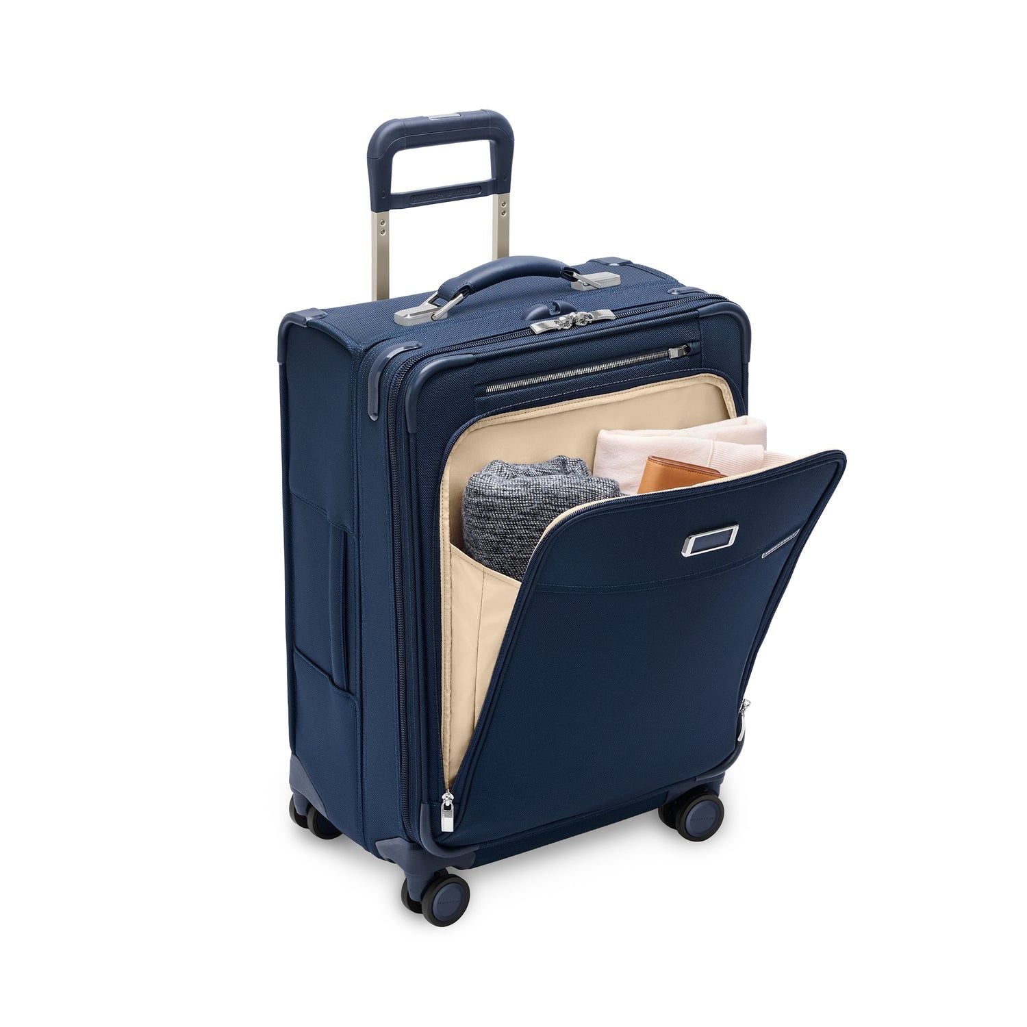 Briggs & Riley Baseline Compact Checked Expandable Spinner