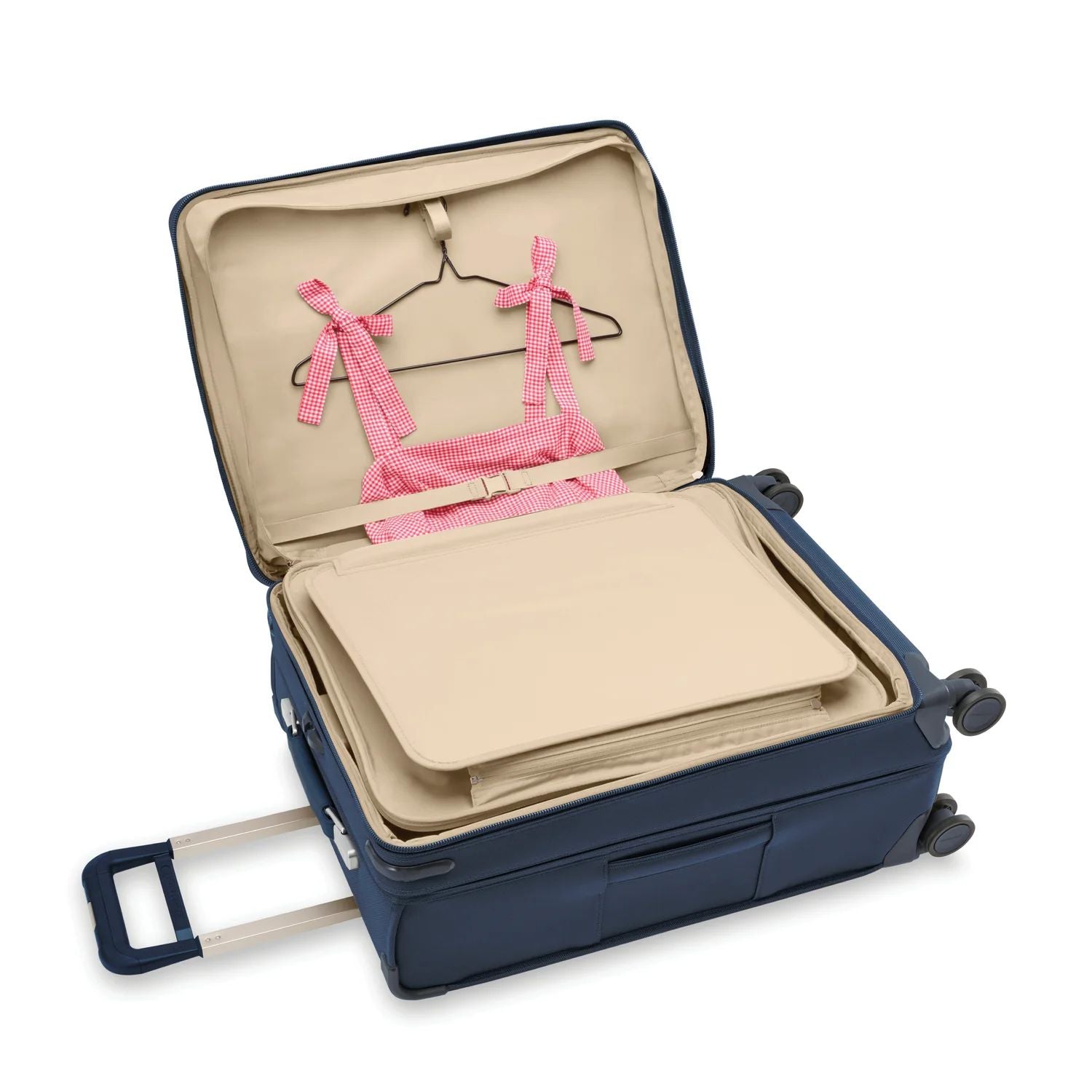 Briggs & Riley Baseline Compact Checked Expandable Spinner