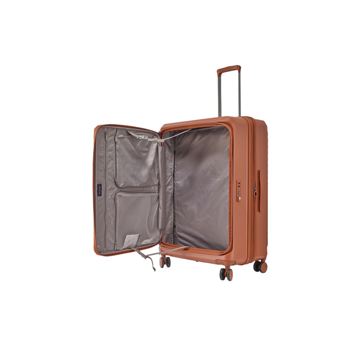 CROSSING INVI 28" Large Expandable Luggage With Front Access Opening