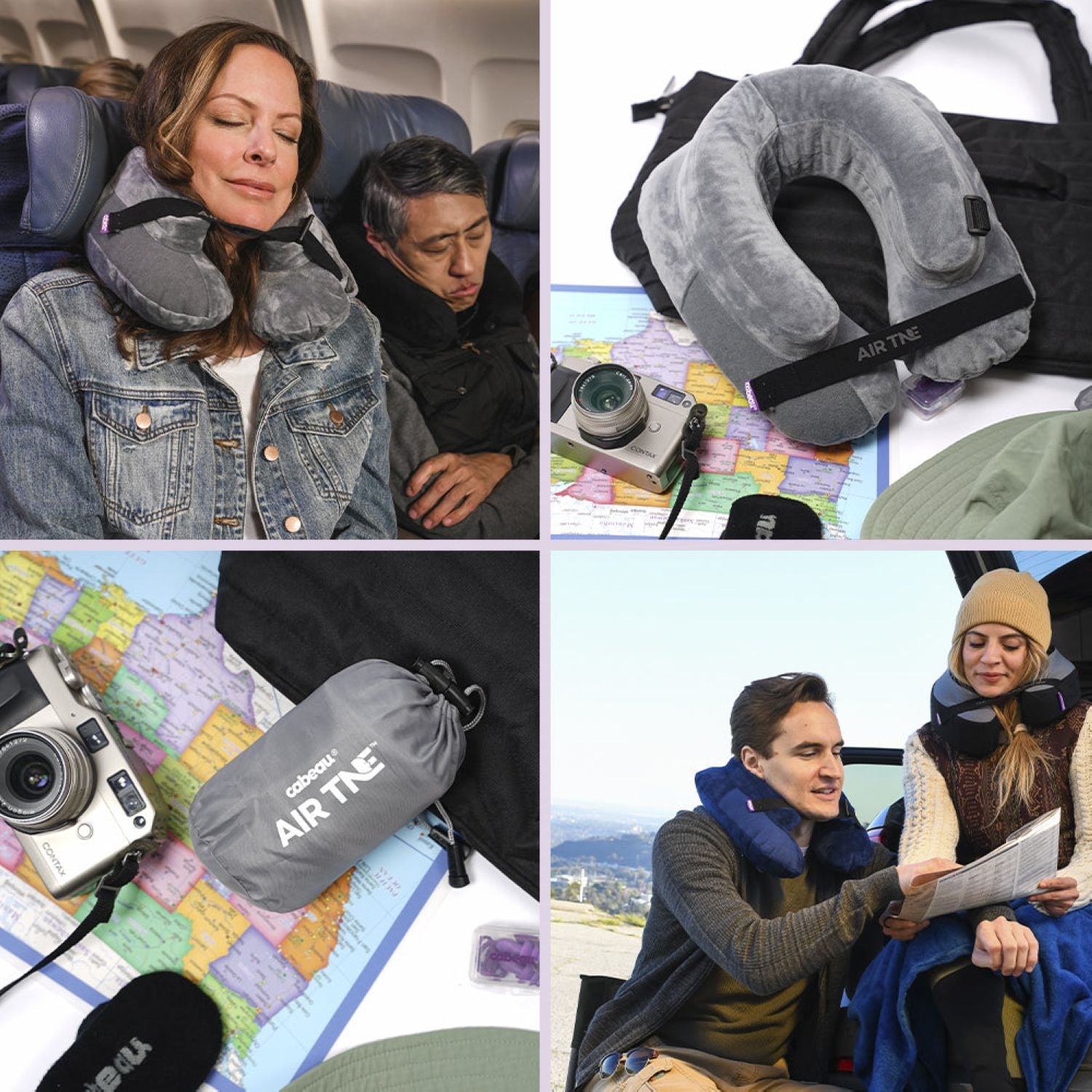 Cabeau AirTNE Inflatable Travel Neck Pillow (SA)
