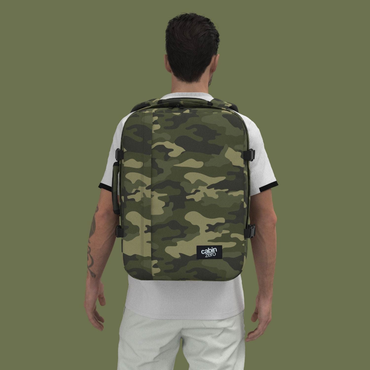 Cabinzero Classic Ultra Light Cabin Bag With Luggage Trackers 44L (SA)