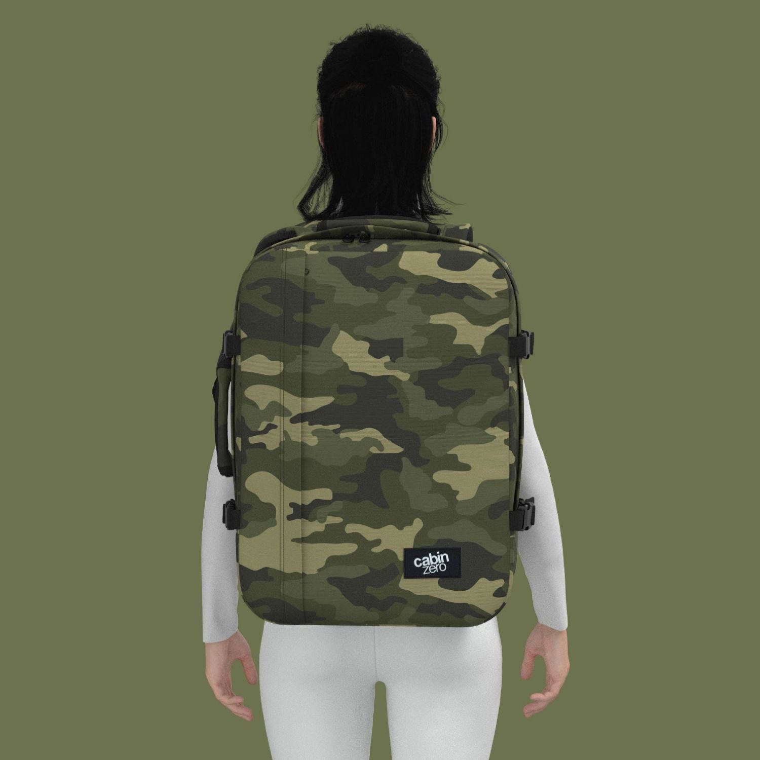 Cabinzero Classic Ultra Light Cabin Bag With Luggage Trackers 44L (SA)