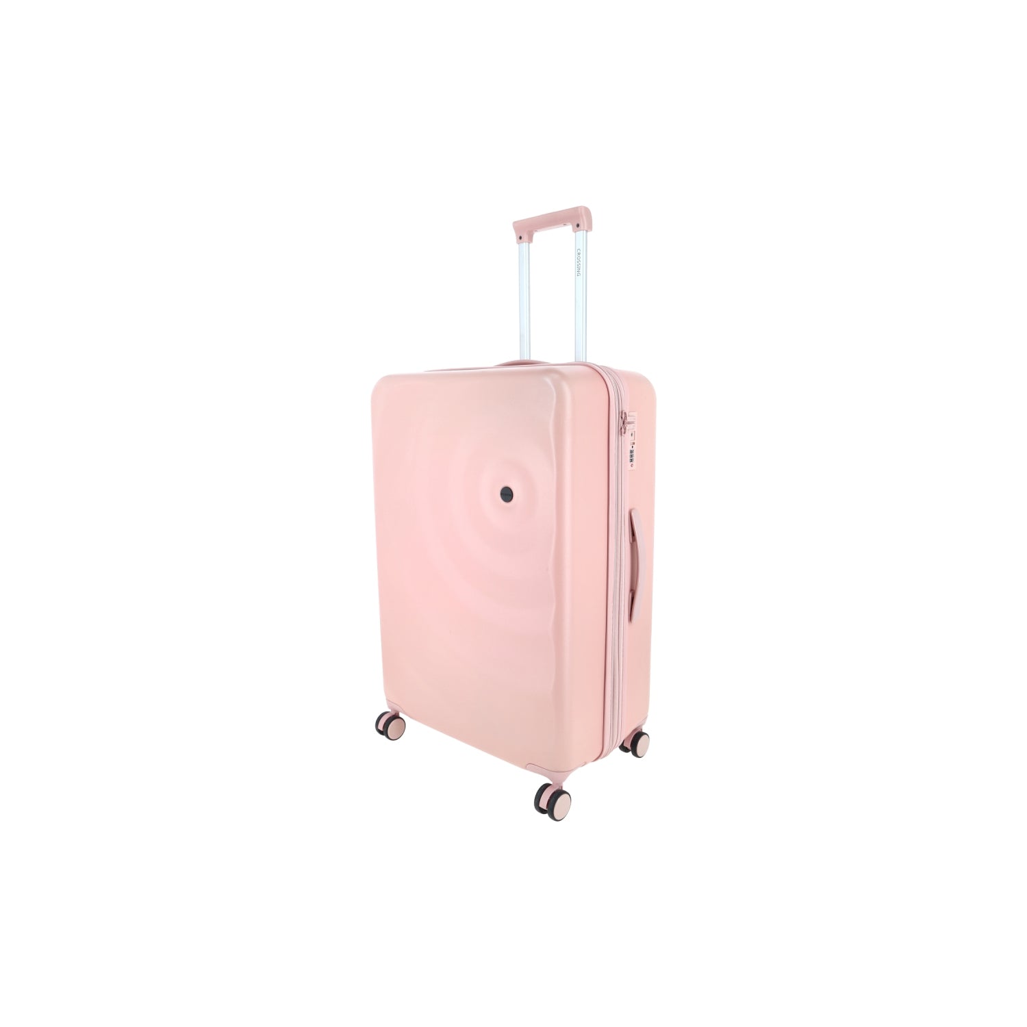 Crossing Miles Polycarbonate Expandable 20" Carry On Luggage Spinner