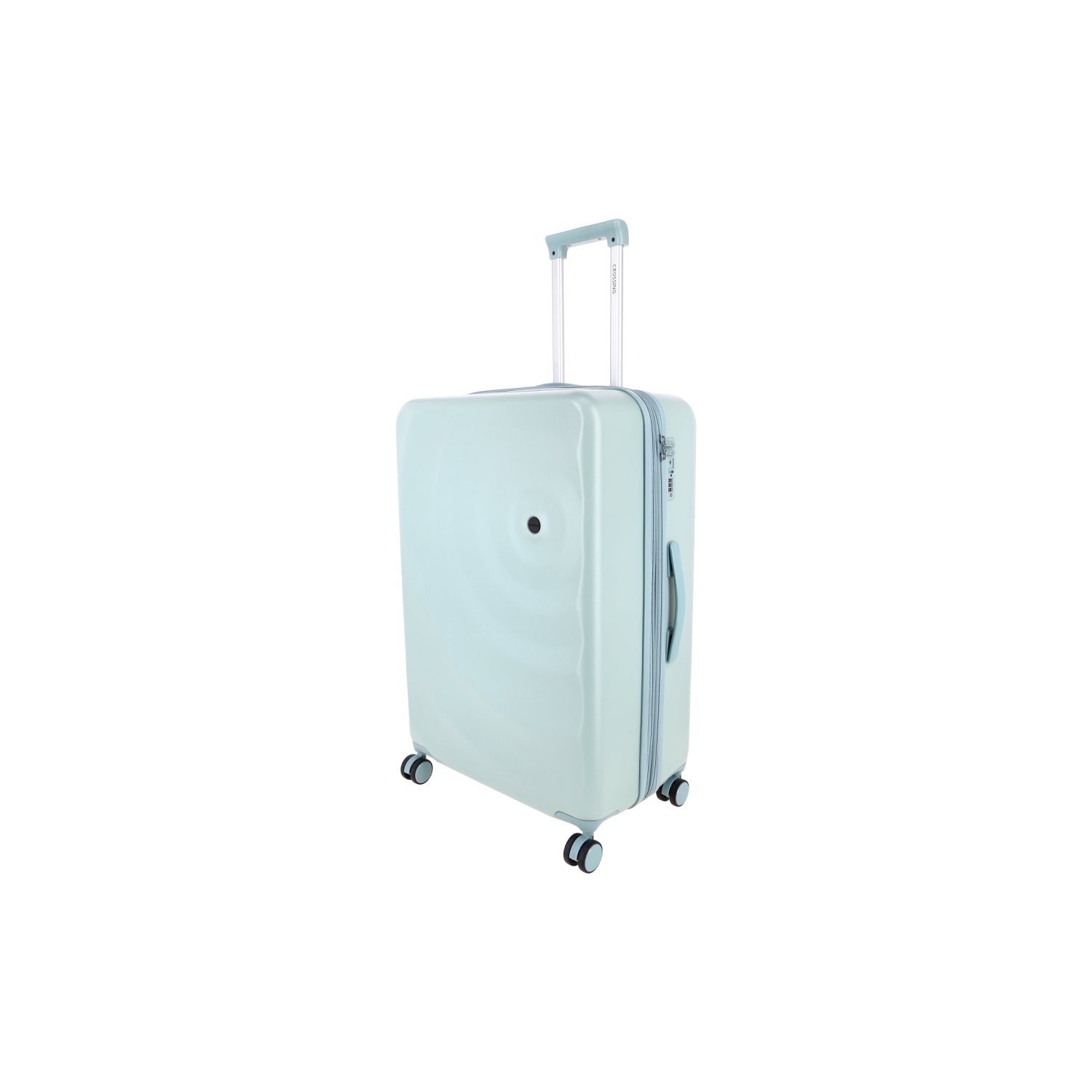 Crossing Miles Polycarbonate Expandable 20" Carry On Luggage Spinner