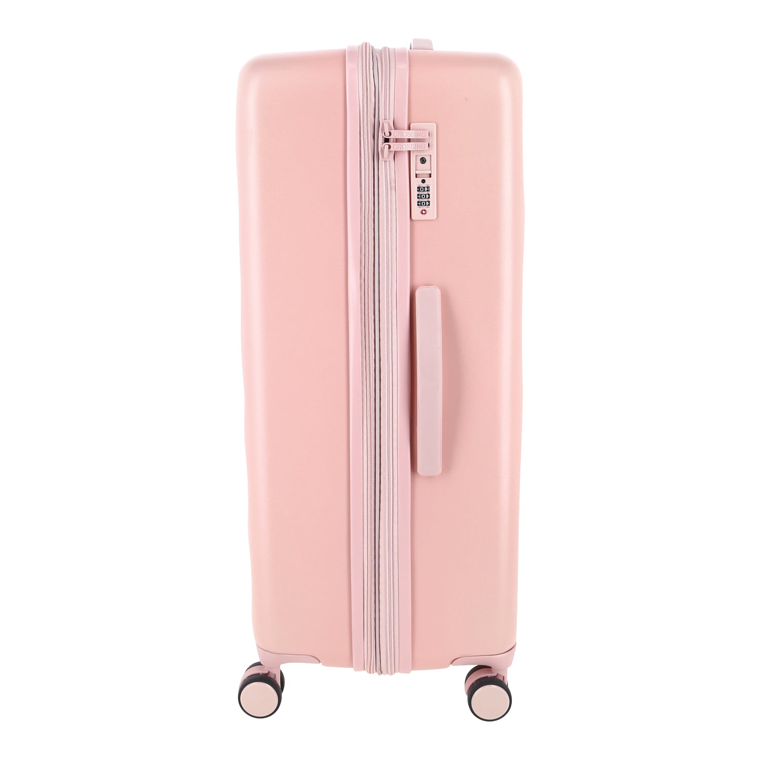 Crossing Miles Polycarbonate Expandable 28" Large Luggage Spinner