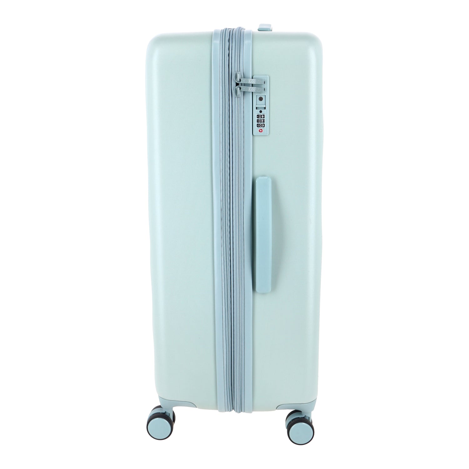 Crossing Miles Polycarbonate Expandable 28" Large Luggage Spinner