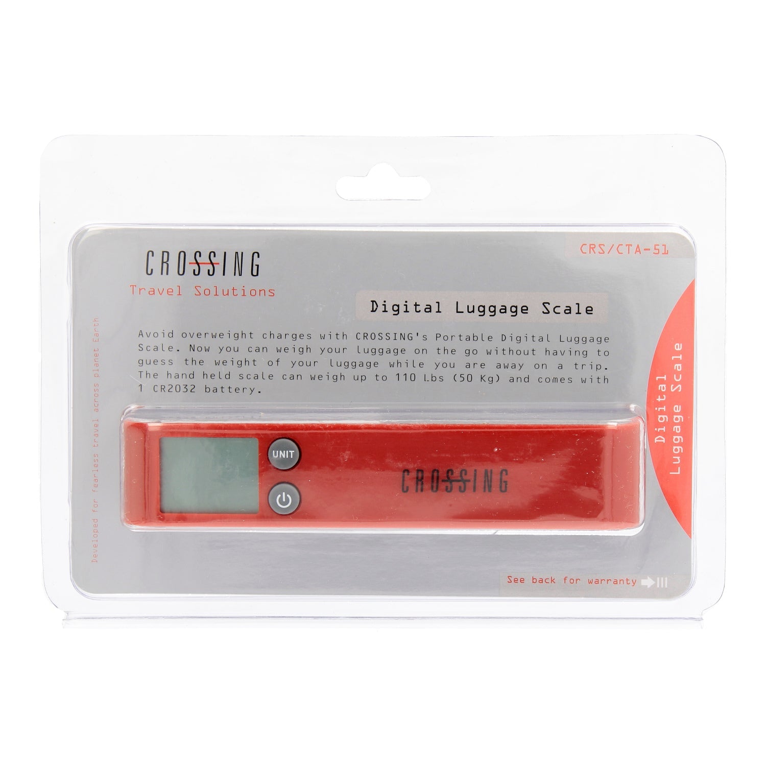 Crossing Digital Travel Luggage Scale (SA)