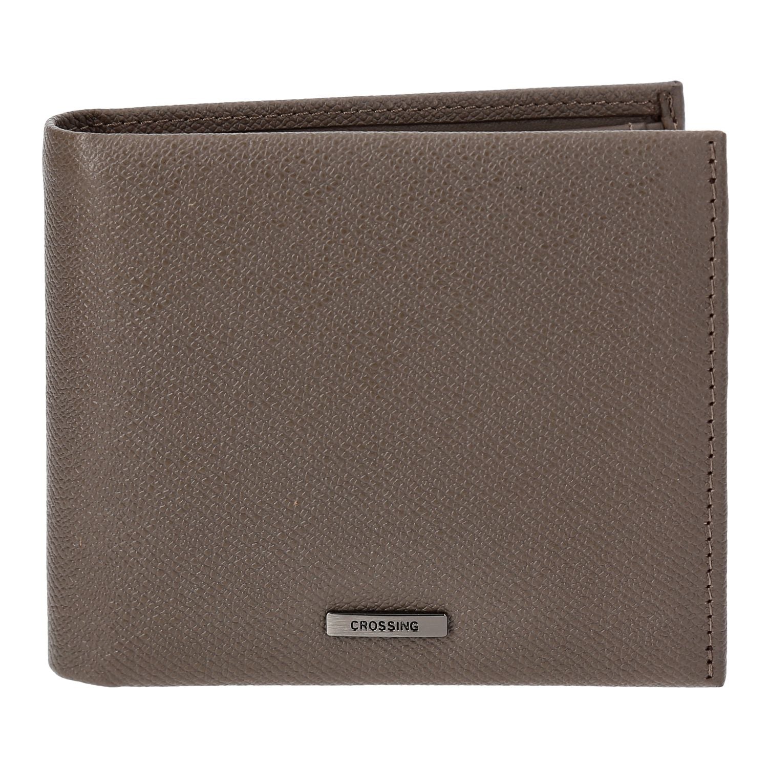 Crossing Elite Bi-fold Leather Wallet With Flap And Coin Pouch RFID