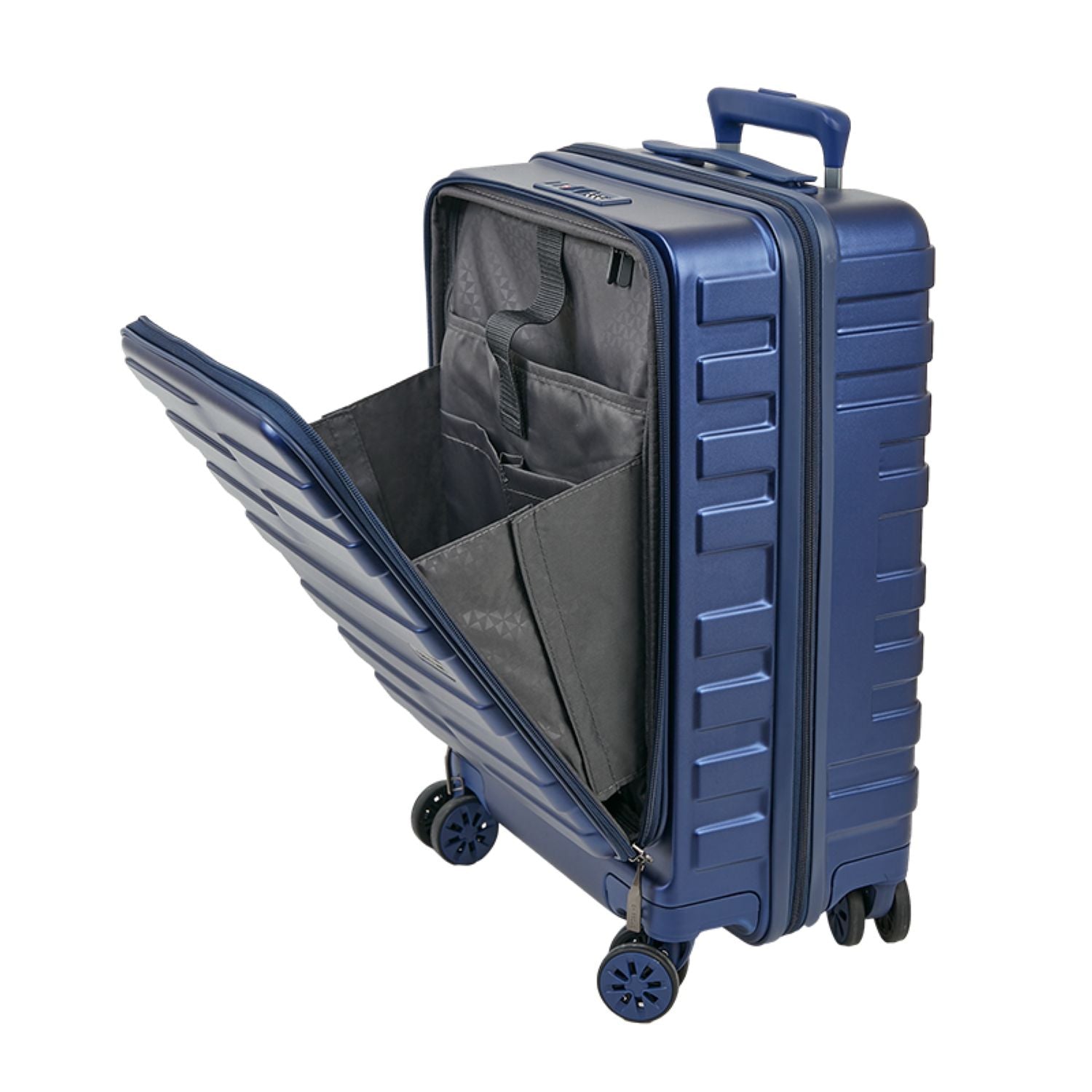 Crossing Groov Pc Trunk 20" Carry On Luggage With Front Access Opening