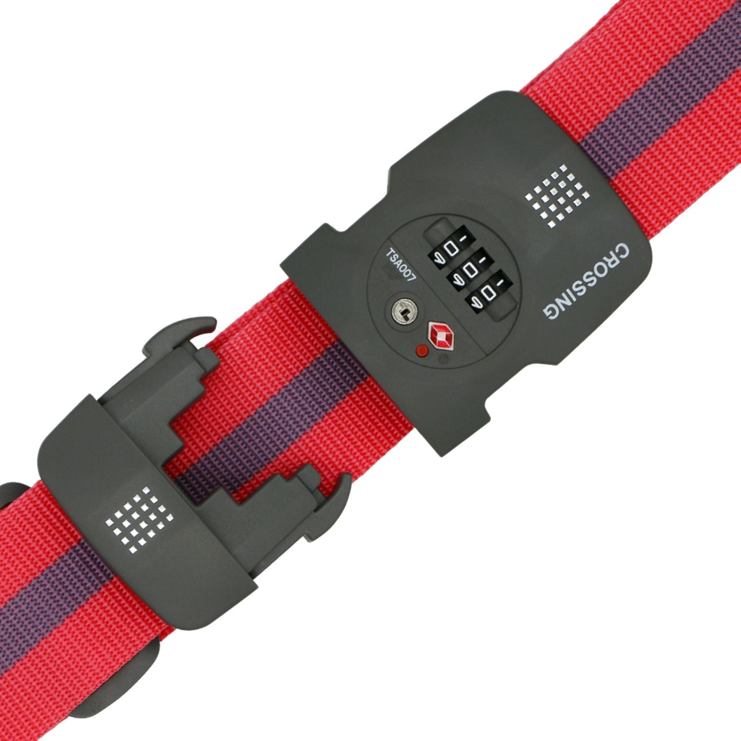 Crossing Luggage Strap With 3 Dial TSA Lock