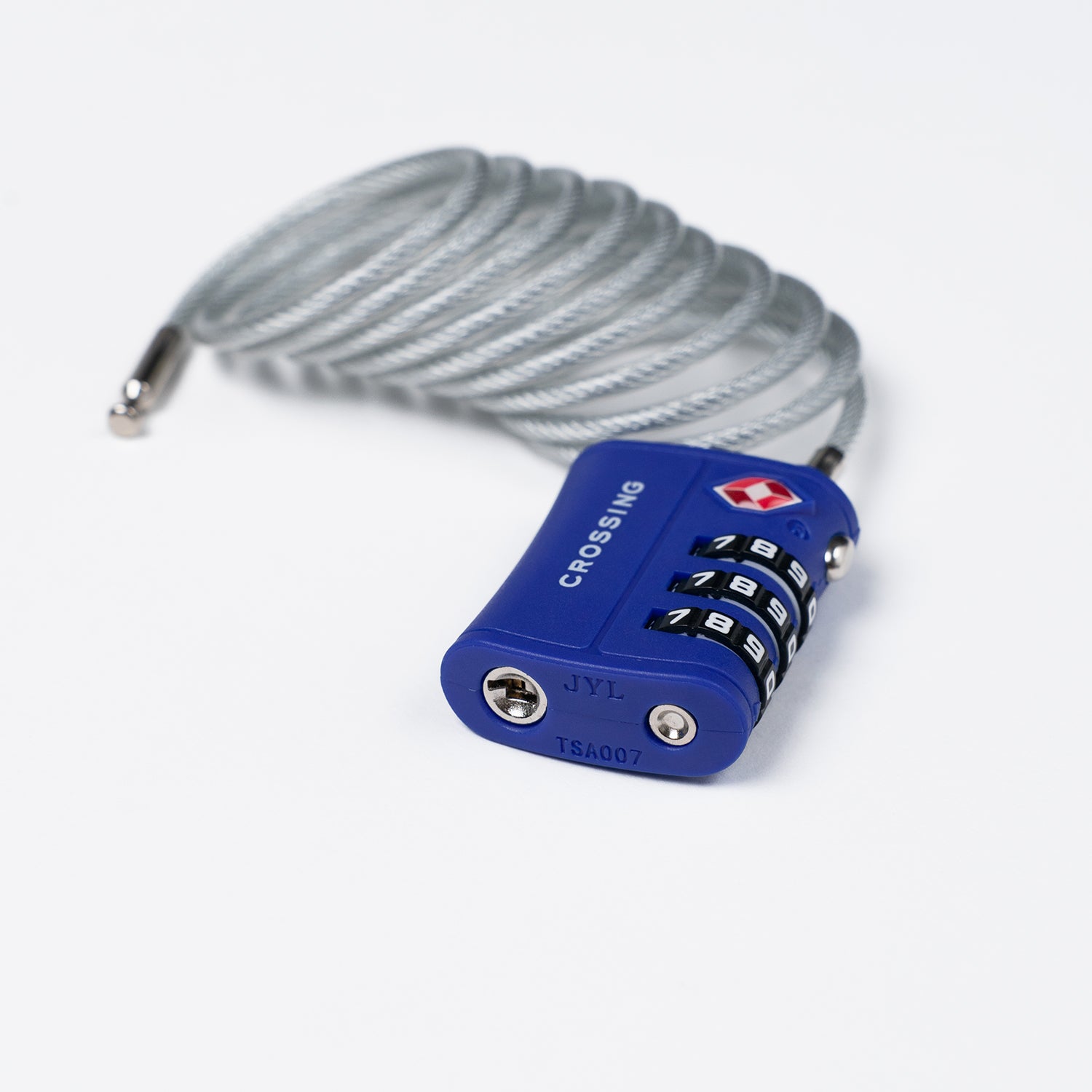 Crossing Ultra-Light TSA 3-Dial 1M Cable Lock