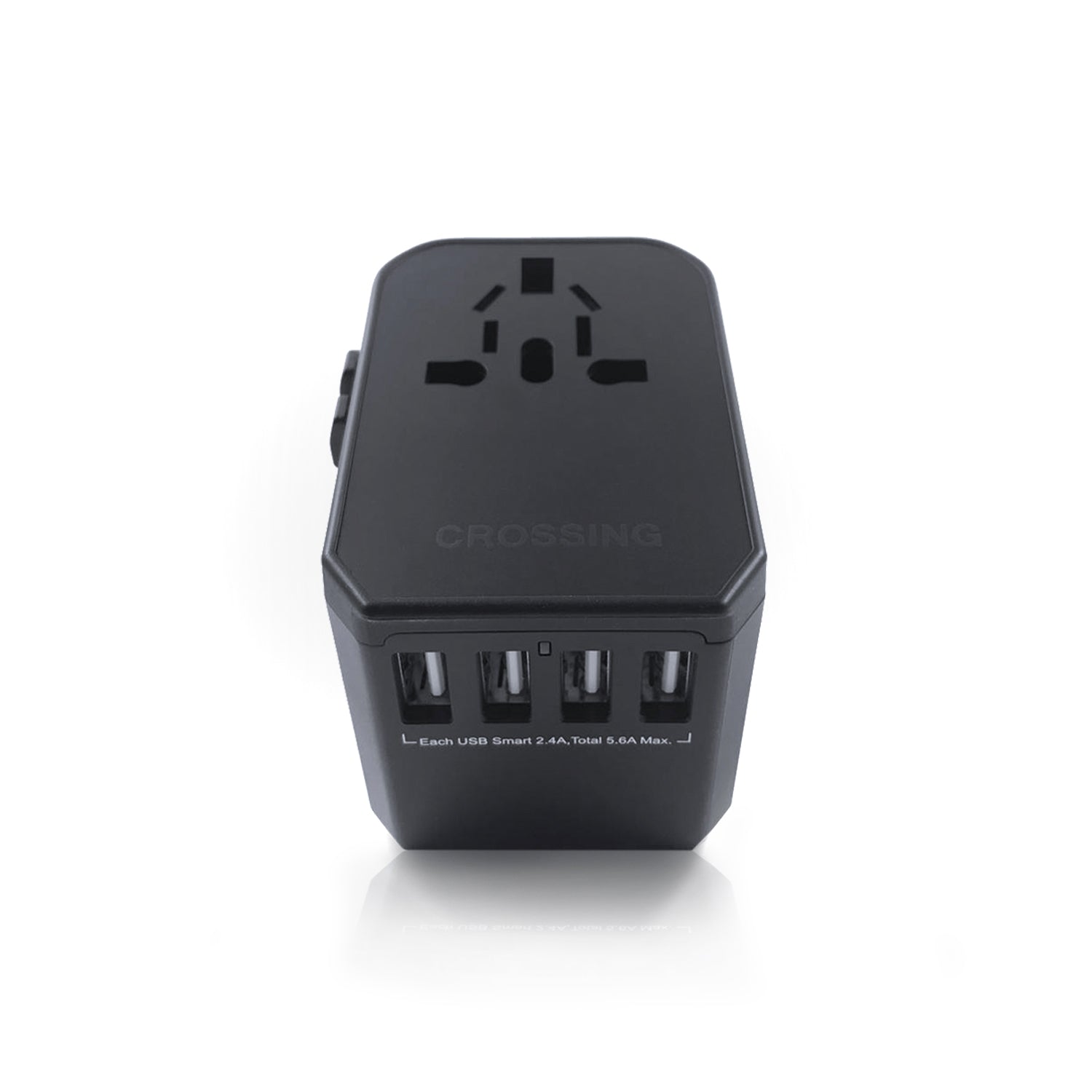 Crossing World Travel Adapter With 4 Usb And 1 Usb-C