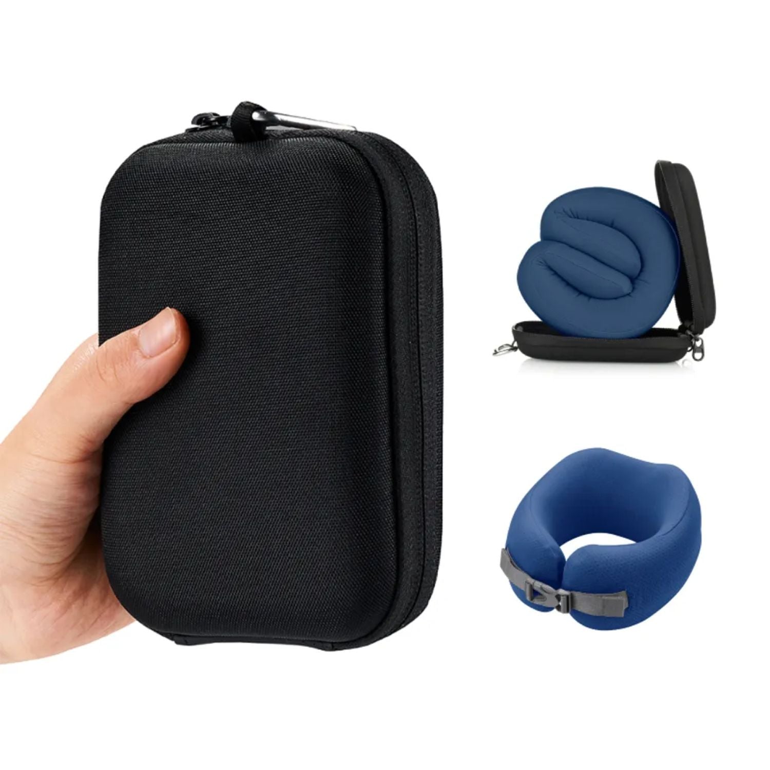 Easynap Foldable Pocket Travel Neck Pillow With Pouch Small