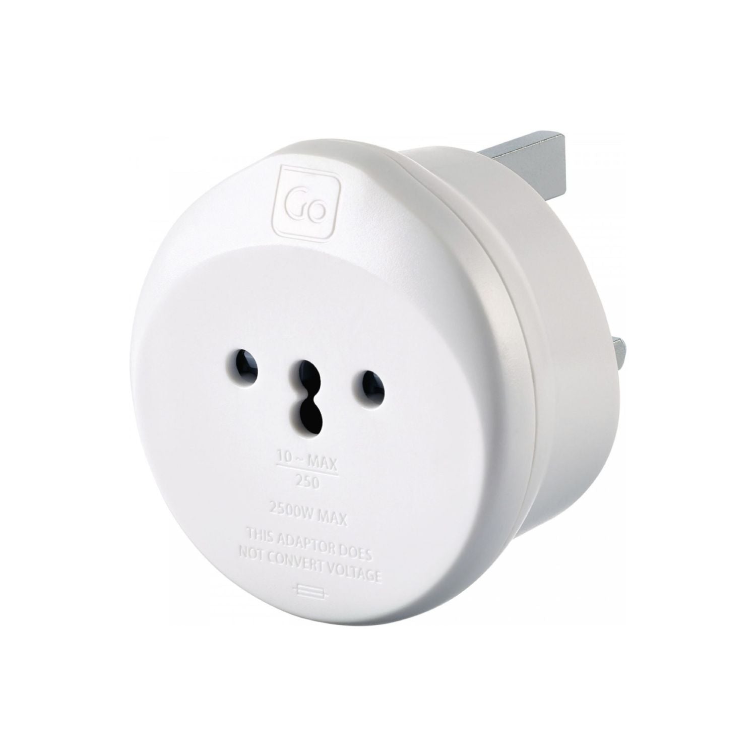 Go Travel Swiss-UK Adapter | Travel Accessories, Travel Adaptors | Go Travel-1