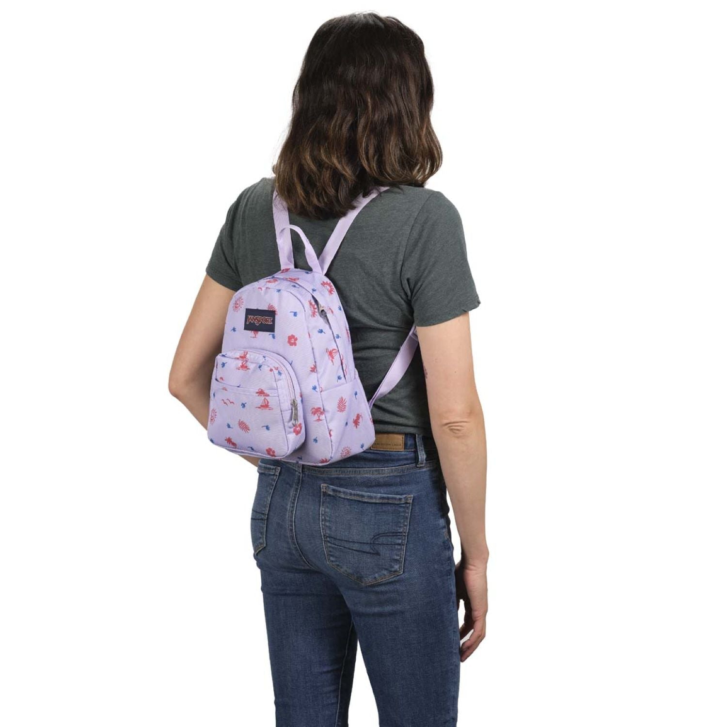 Jansport Half Pint Mini Backpack (Printed) (SA)