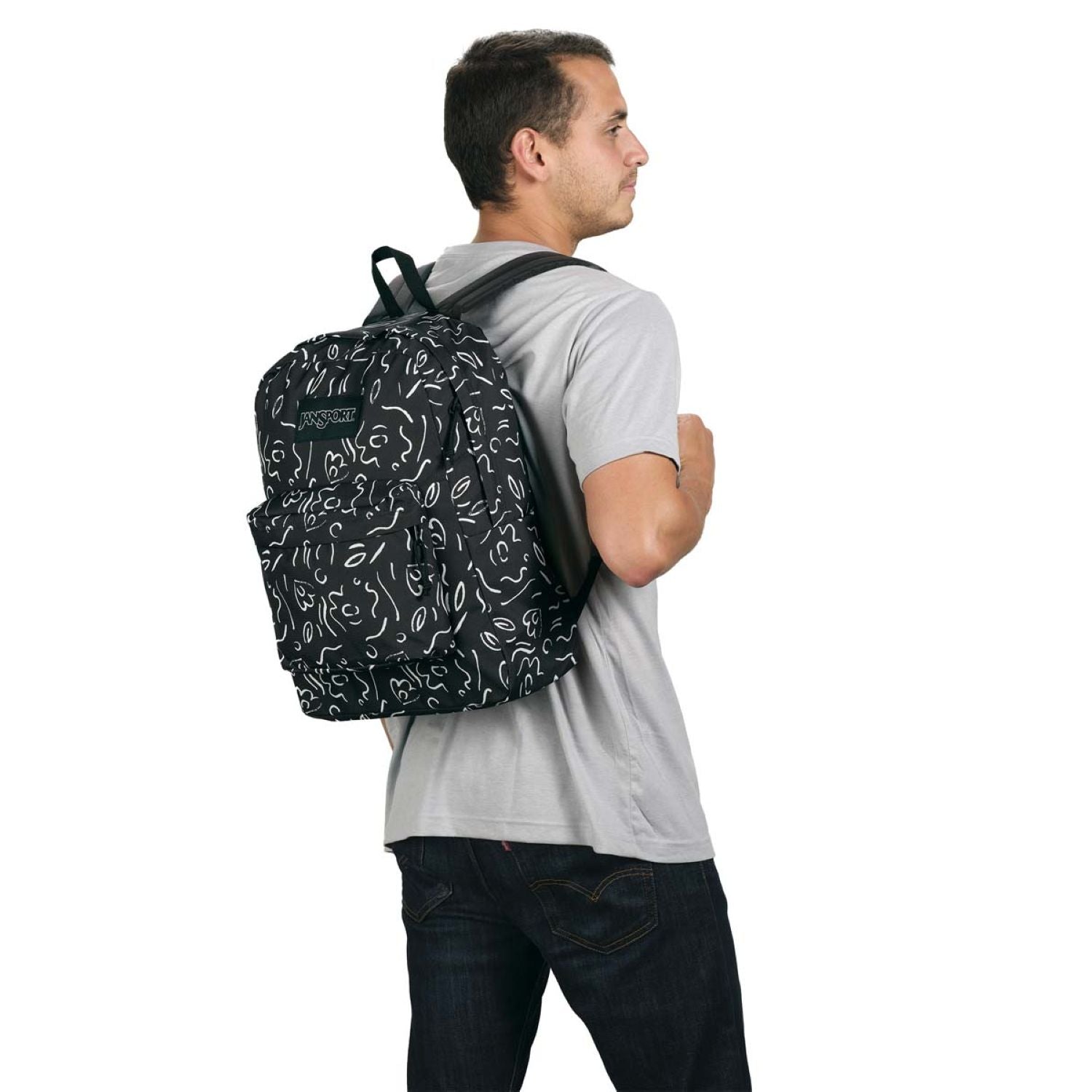 Jansport Superbreak Backpack (Printed) (SA)