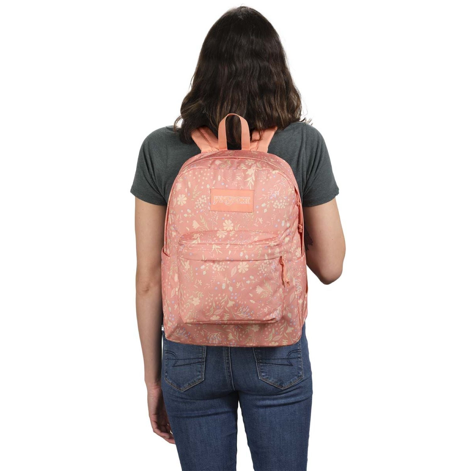 Jansport Superbreak Plus Backpack (Printed) (SA)